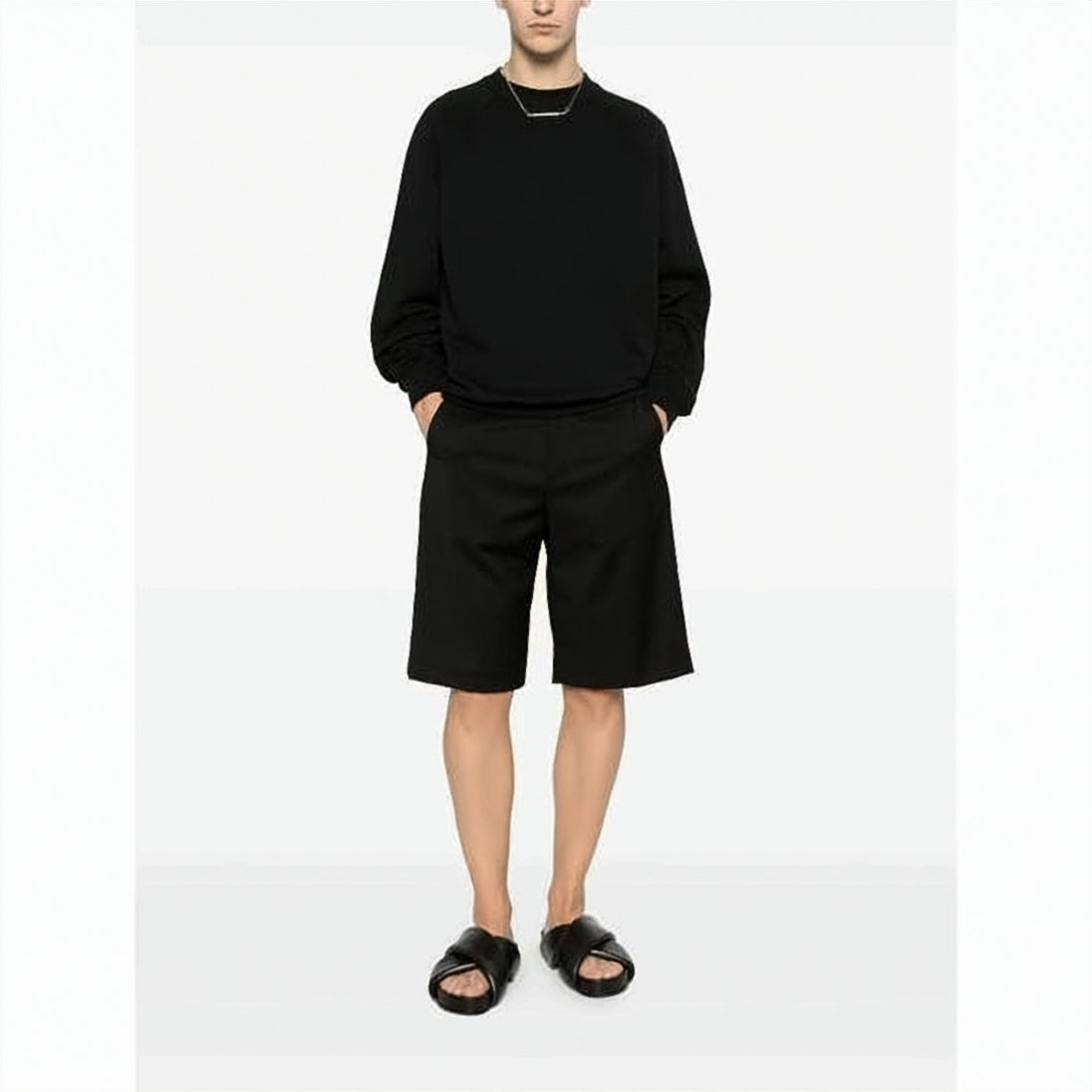 Relaxed Fit Long-Sleeve Crew Neck Kaptain Sunshine Tee