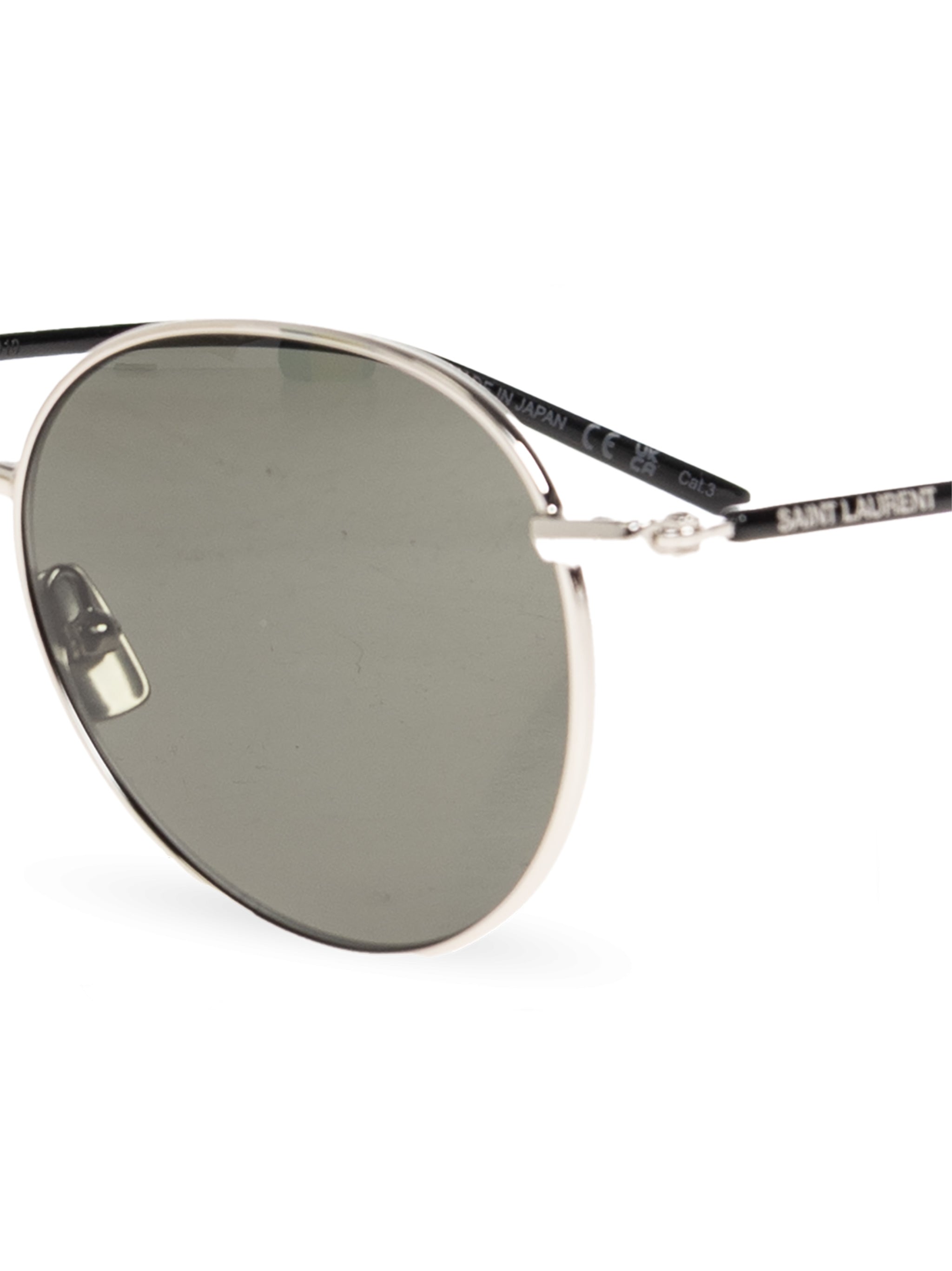 Silver Ysl Sl 865 Sunglasses