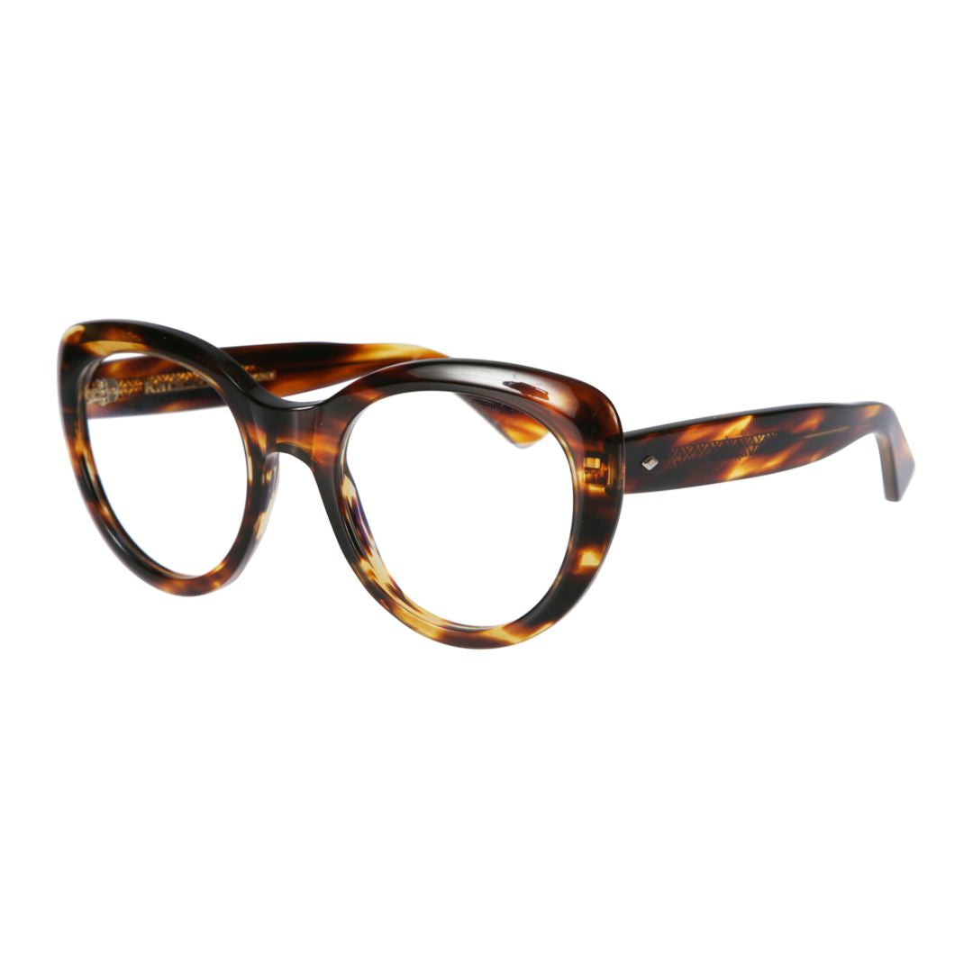Sophia Glamour Tortoiseshell Frame Eyeglasses with Vintage-Inspired Design