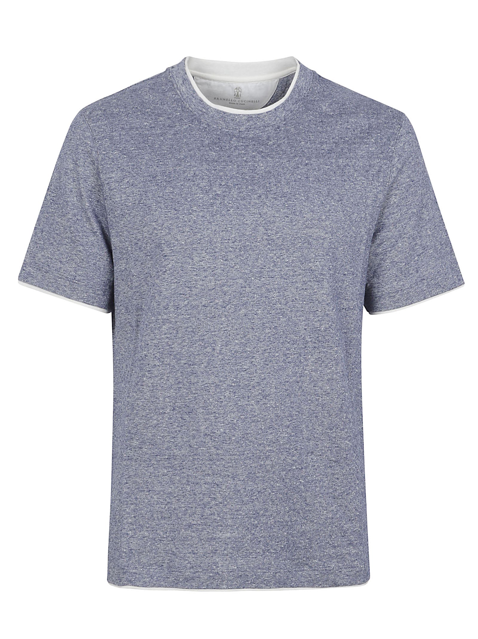 Linen-Cotton Blend T-Shirt