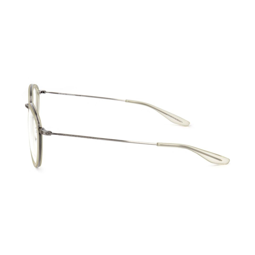 Bp5067 520ld Translucent Metal Frame Rounded Eyeglasses
