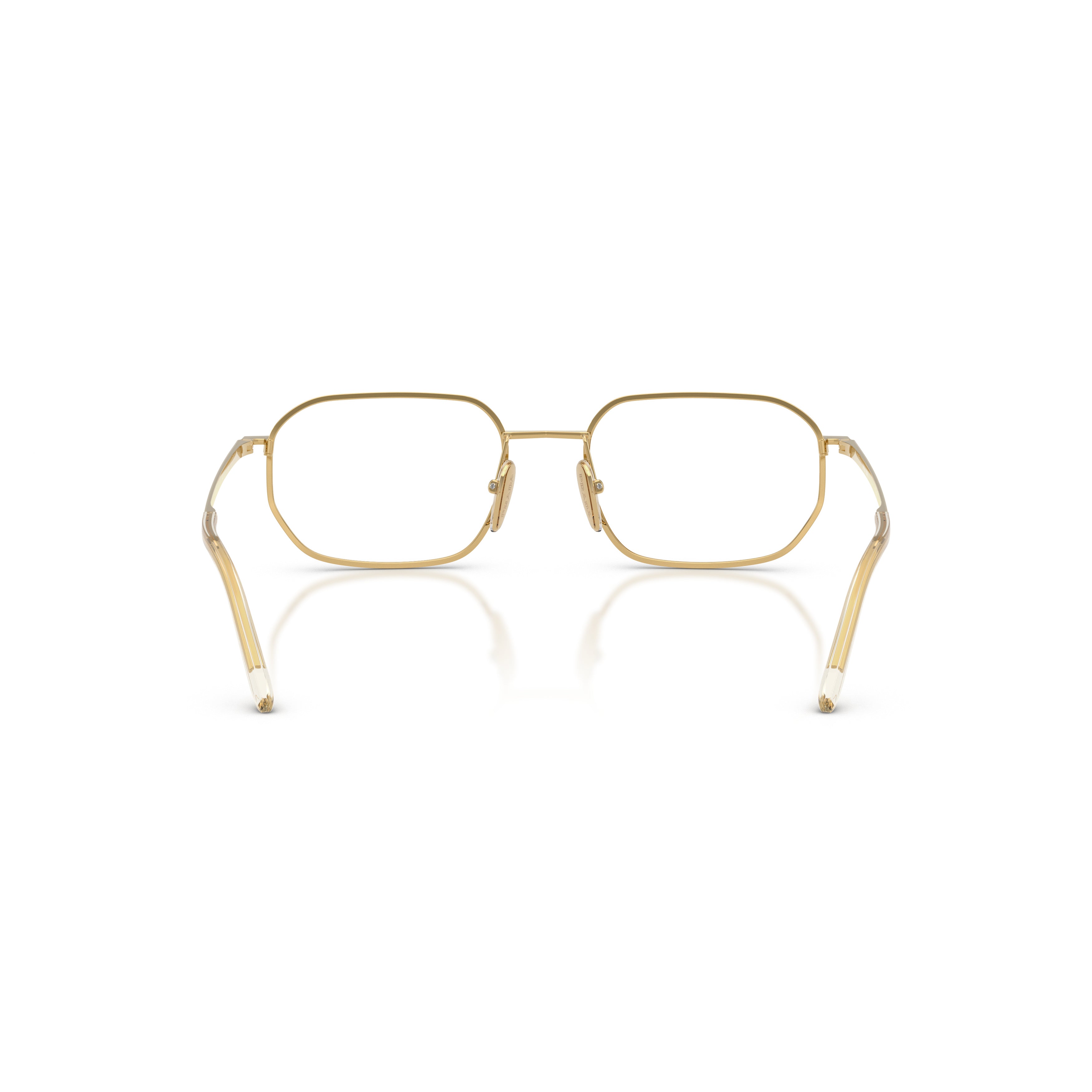 0pr D51v Thin Gold Metal Frame Sunglasses