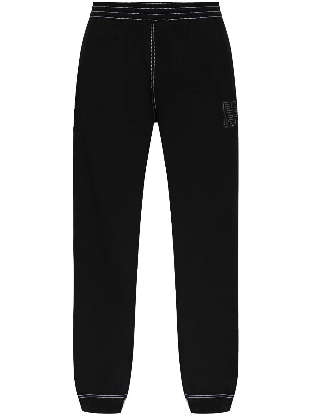 Mid-Rise Black Trousers