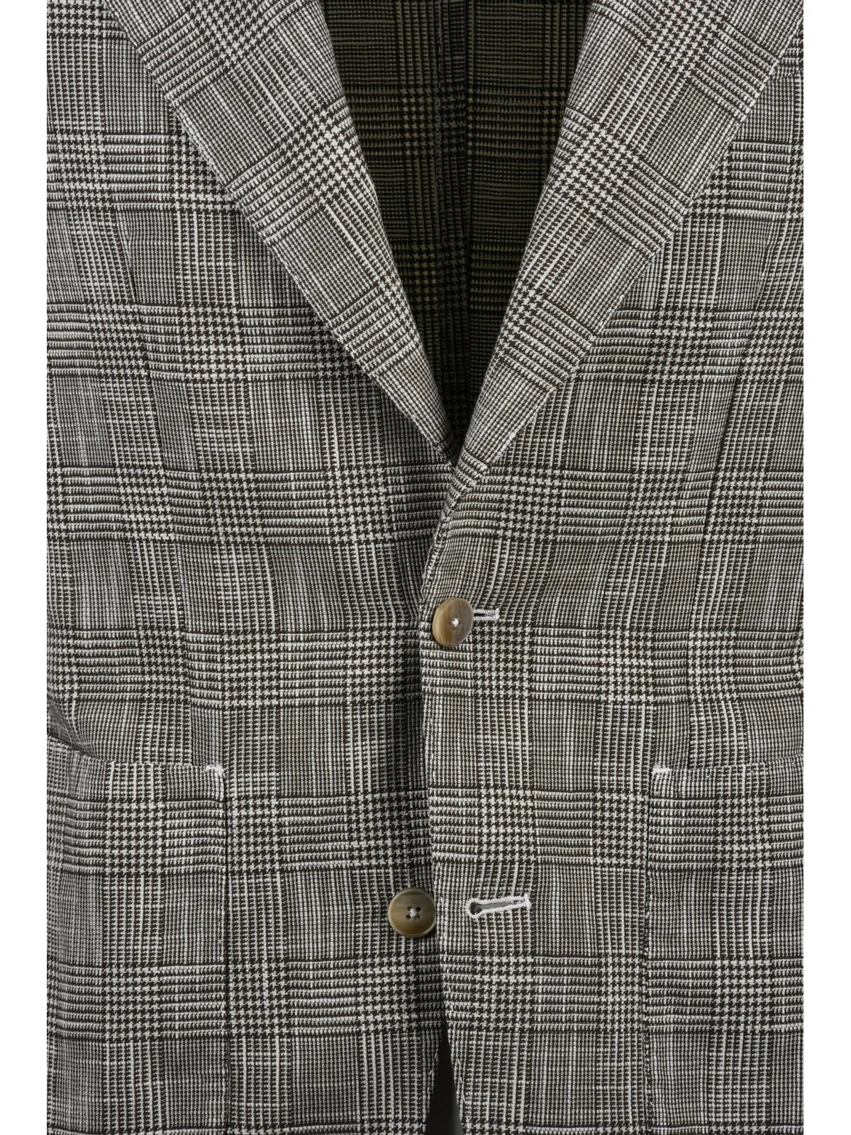 Grey Men Cotton Silk Jacket