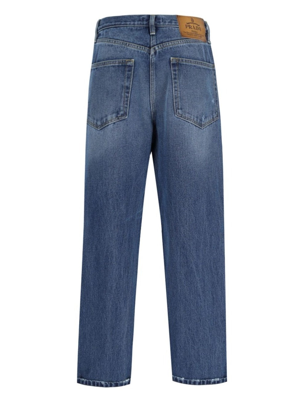 Wide-Leg Jeans – Light Blue