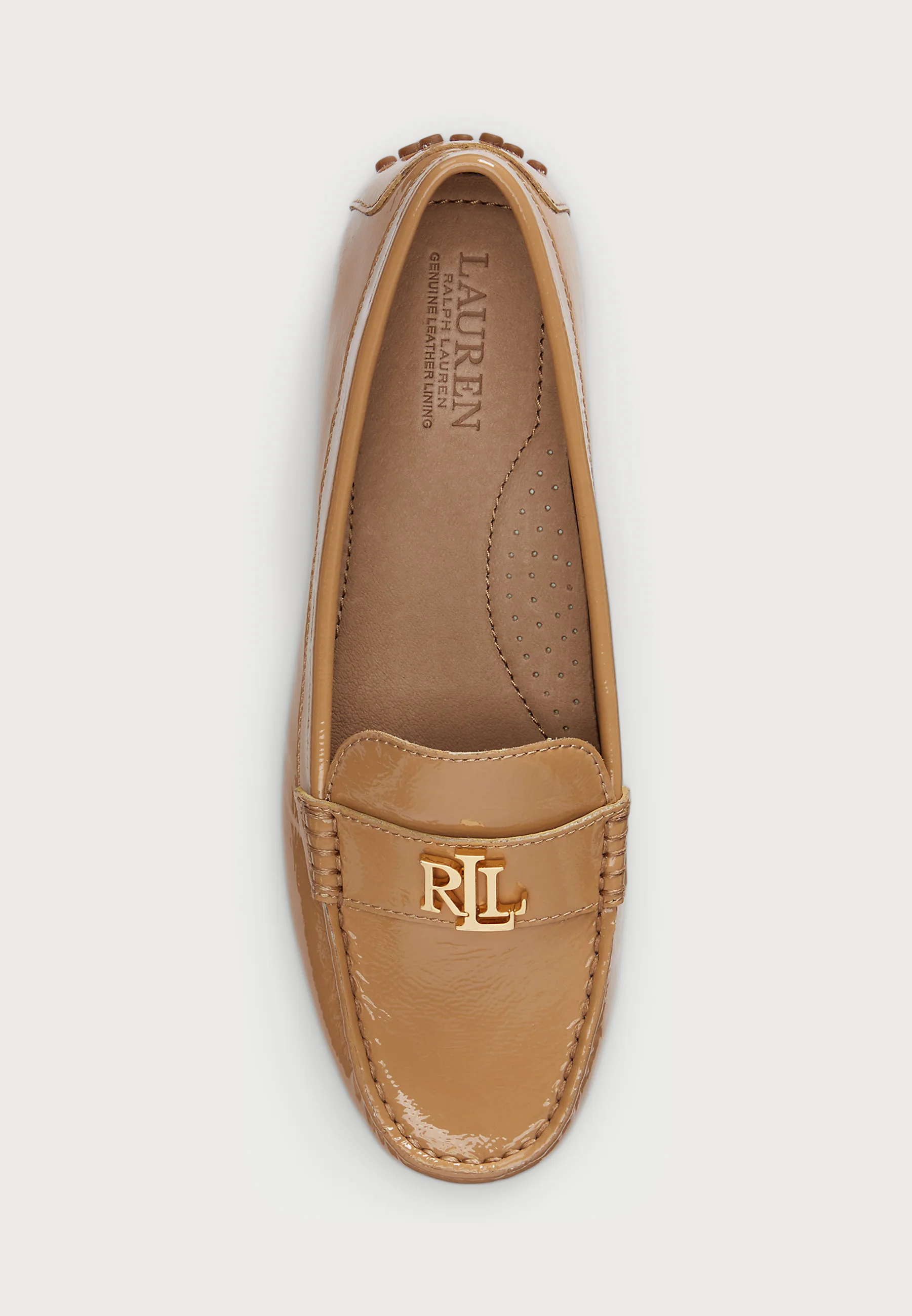 Natural Barnsbury Leather Driver Loafers