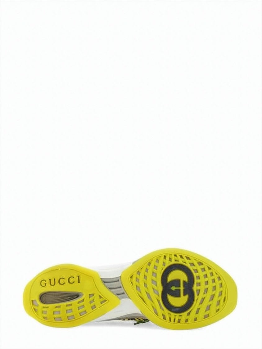 Dynamic Black Sneakers with Yellow