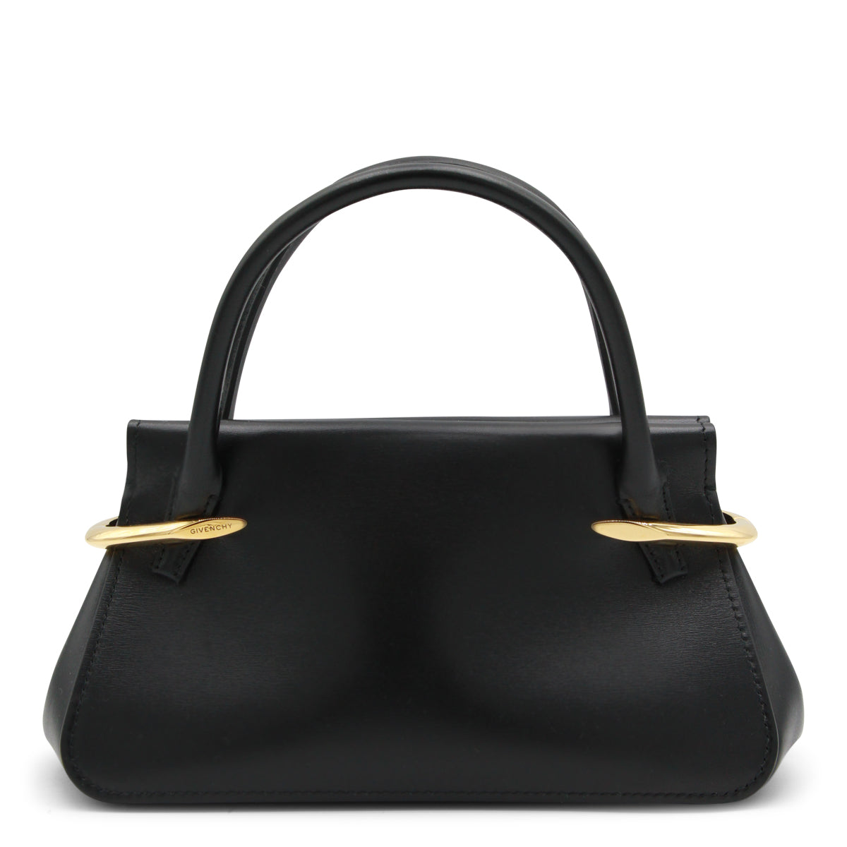 Pinch Mini Top Handle Bag with Gold-tone Hardware