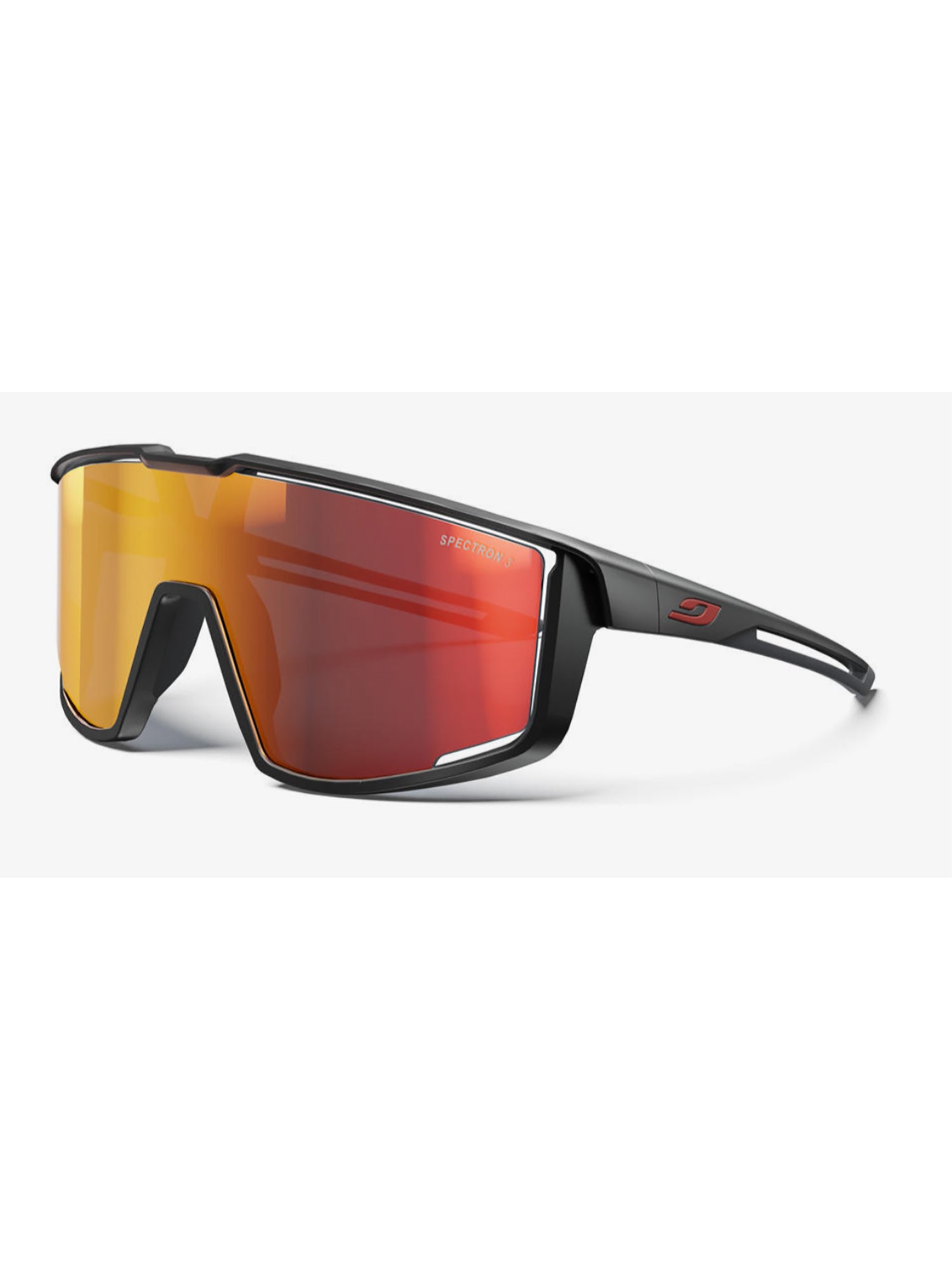 Shield-Shaped Fury Sunglasses with Gradient Tint