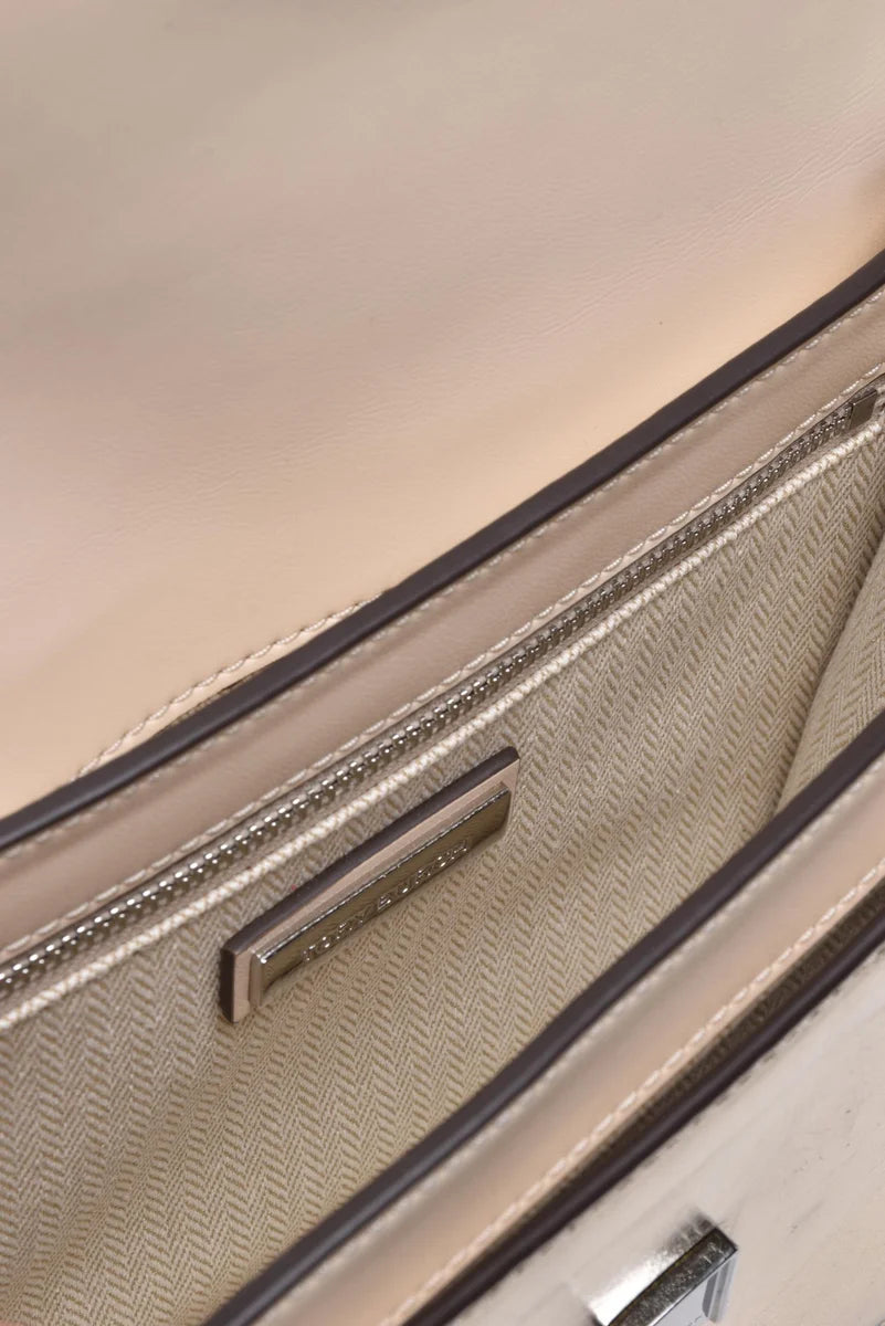 Britten Metallic Adjustable Small Shoulder Bag - Gold