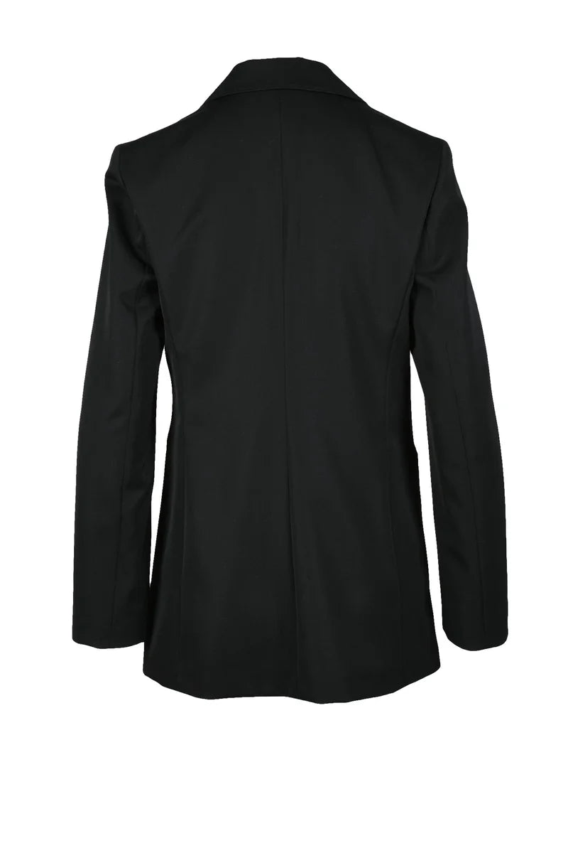 Women's Wool Mohair Jacket - Black