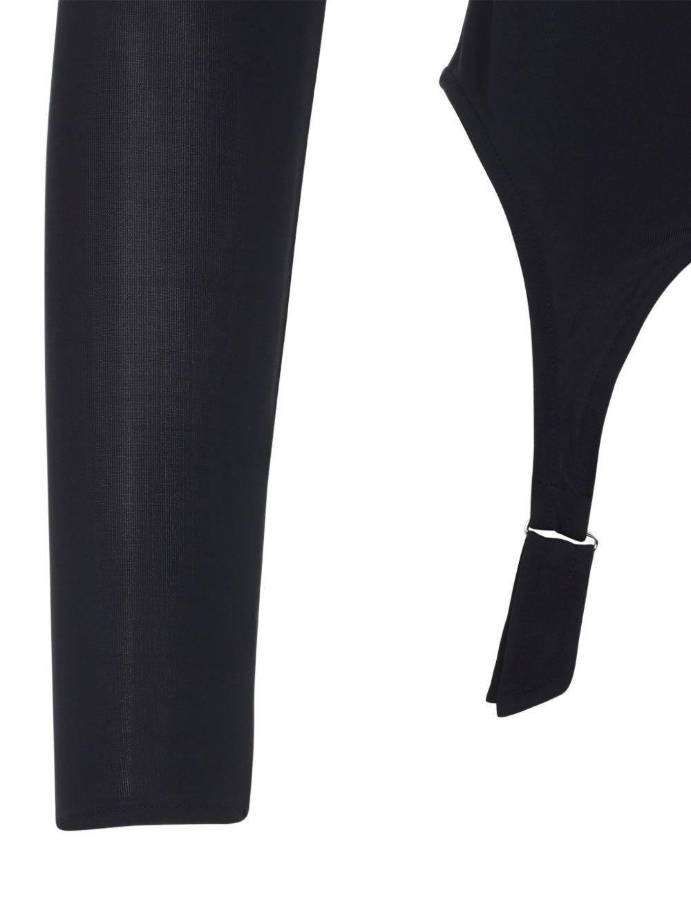 High Neck Fitted Top