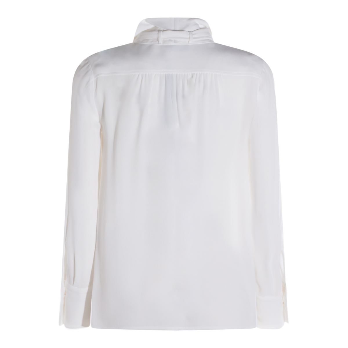 Minimalist Ivory Shirt With Refined Silhouette