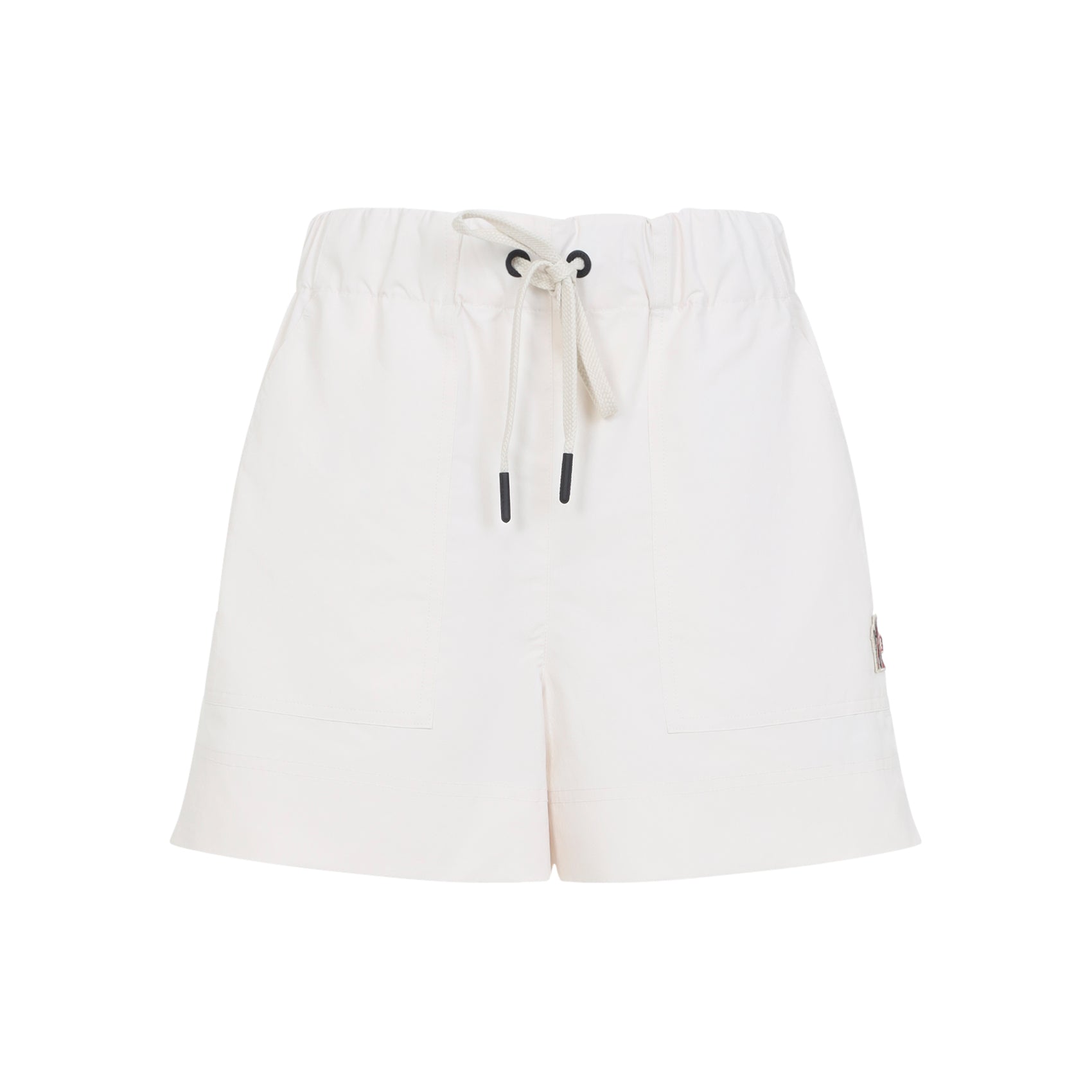 Lightweight Polyester Bermudas In Nude & Neutrals
