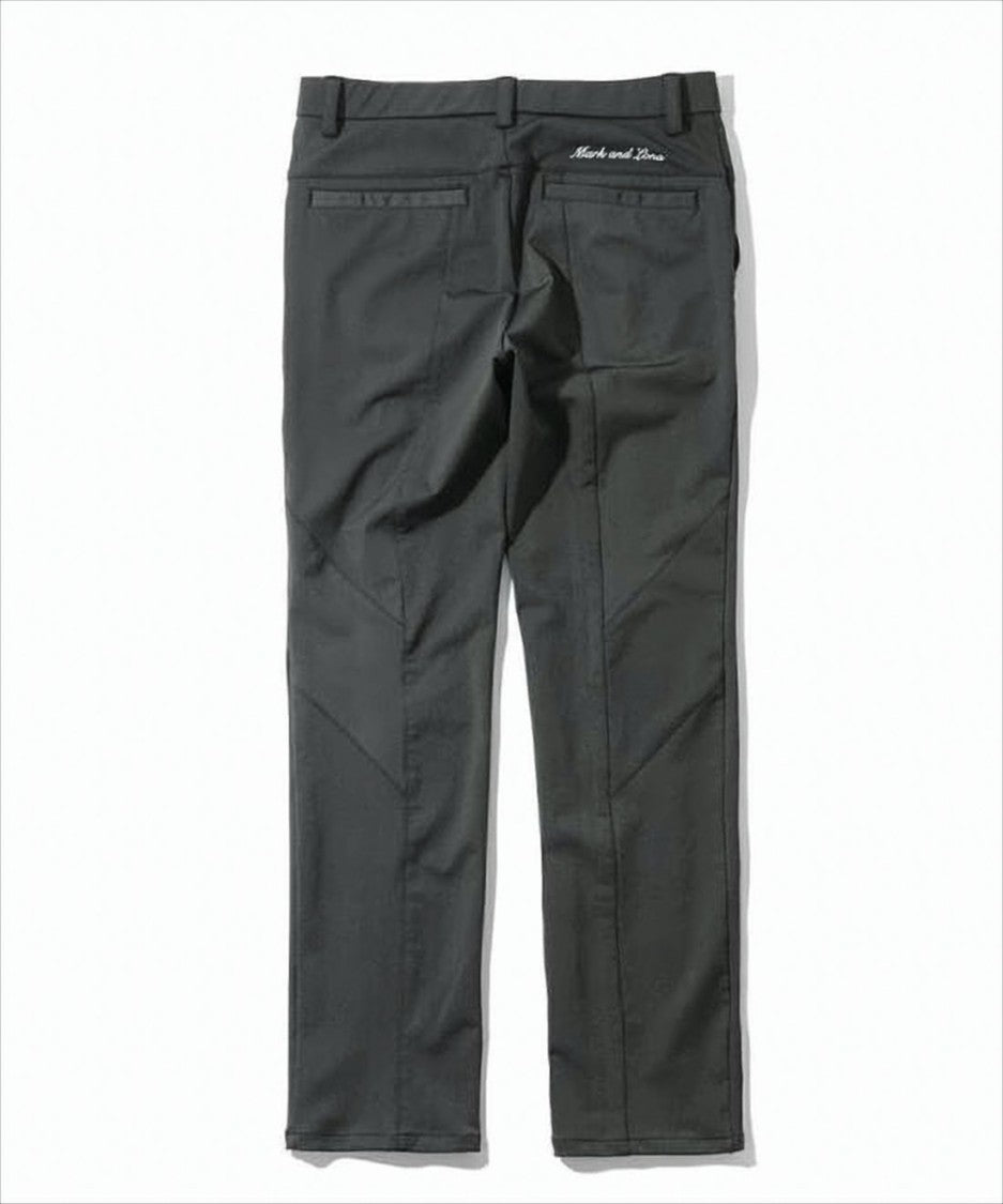 Straight Leg Tailored Pants with Subtle Crease