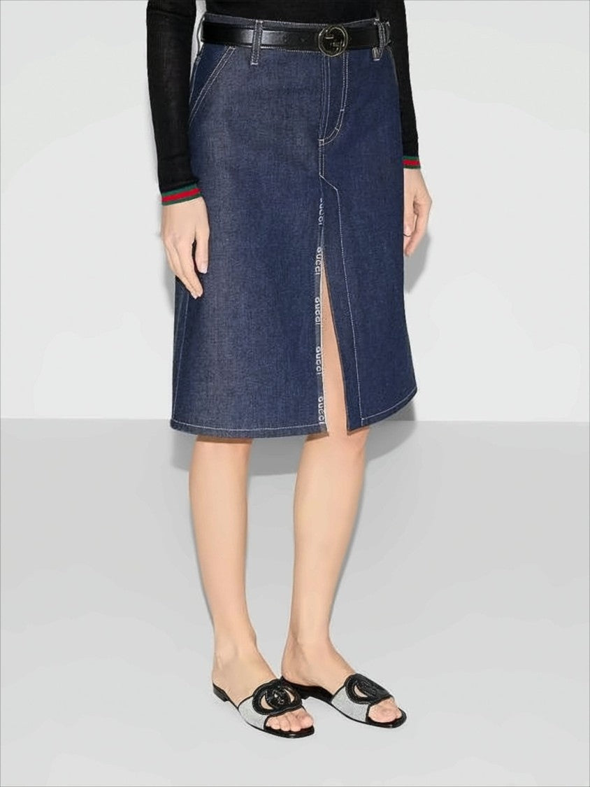 Textured Canvas Slip-On Mules