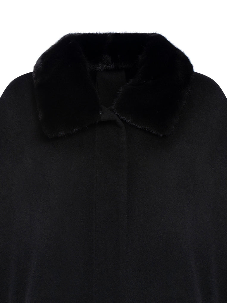 Snap Button Closure Coat