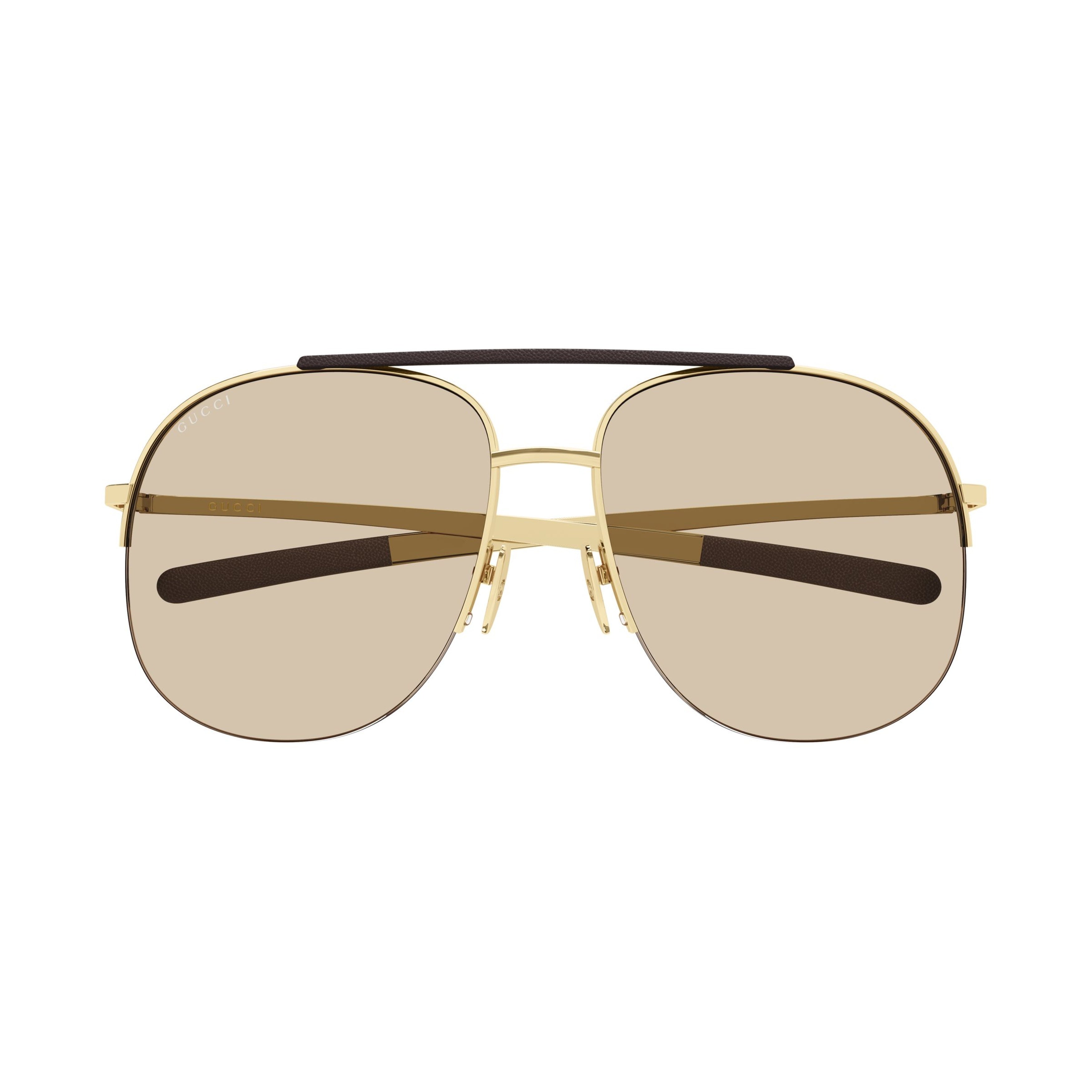 Gg2165s Polished Gold Metal Sunglasses