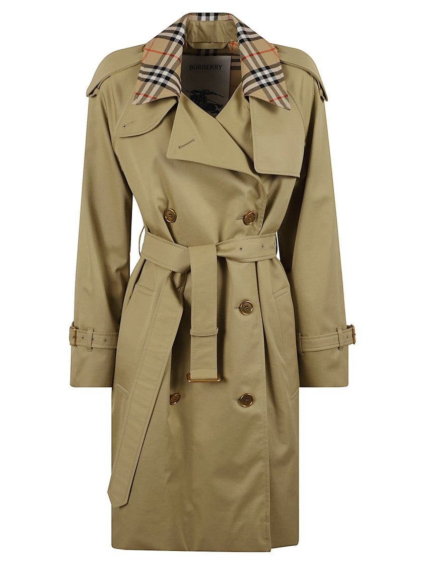 Classic Double-Breasted Trench Coat