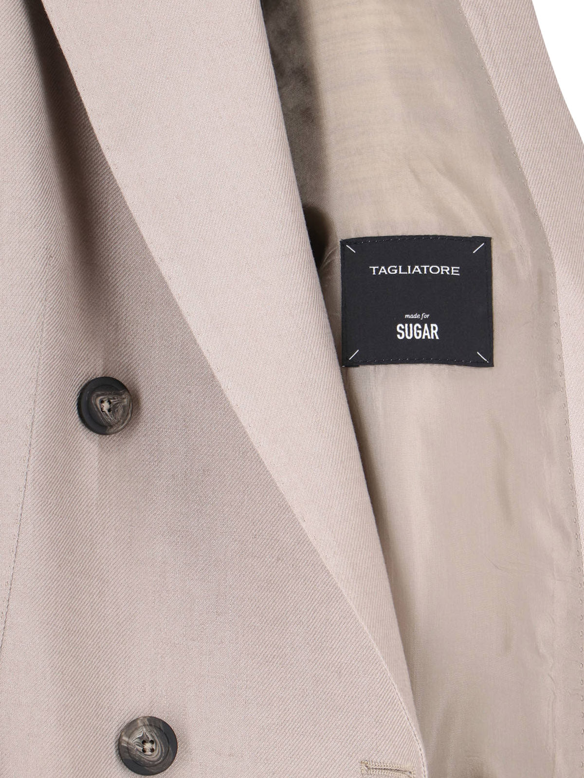 Light Gray T Jasmine Linen Suit