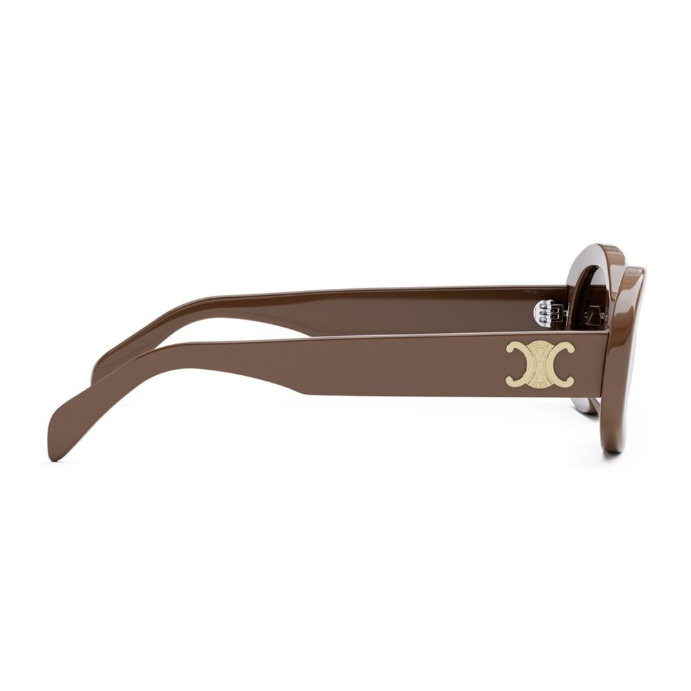 Triomphe Triomphe Oval Sunglasses
