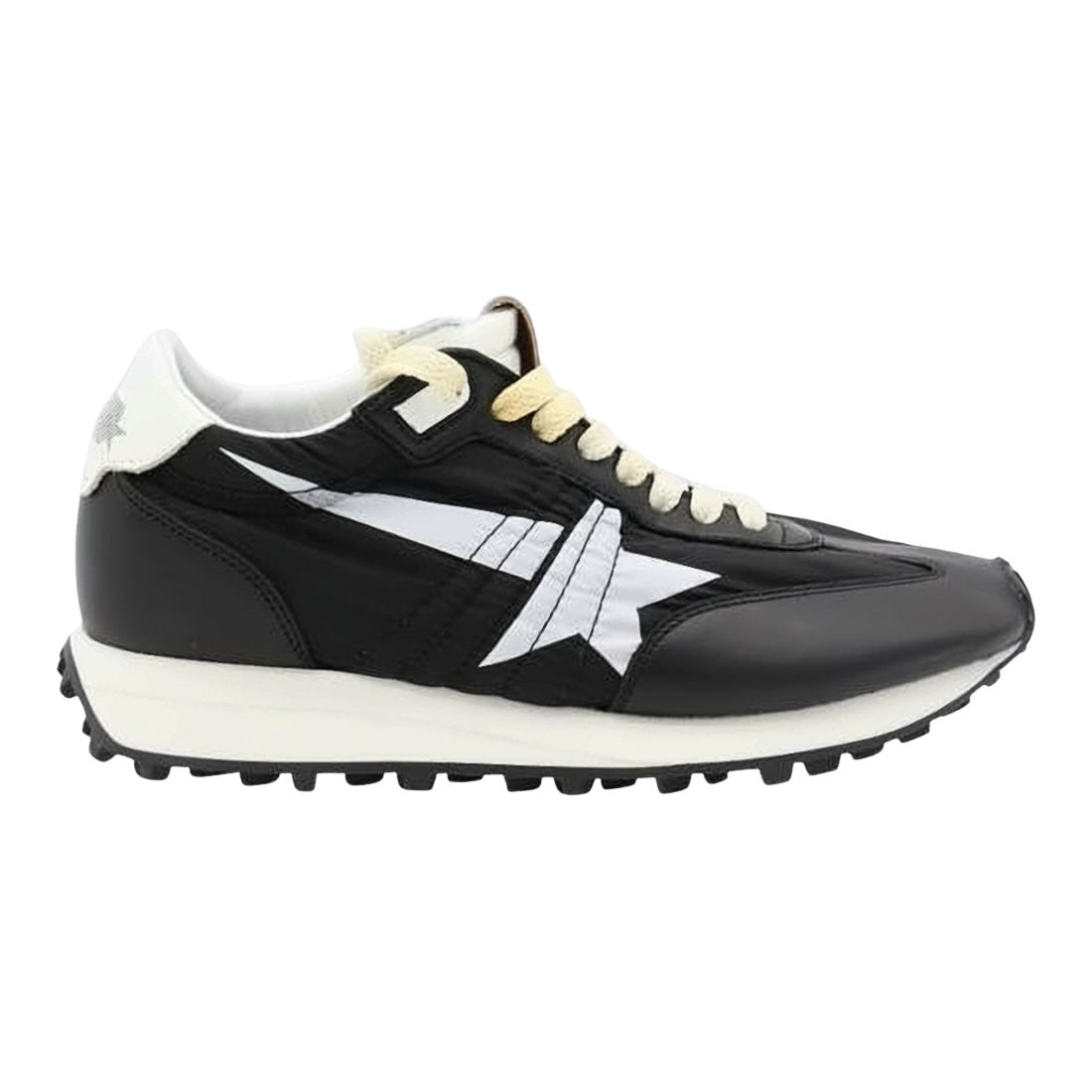 Black Sneakers with White Star