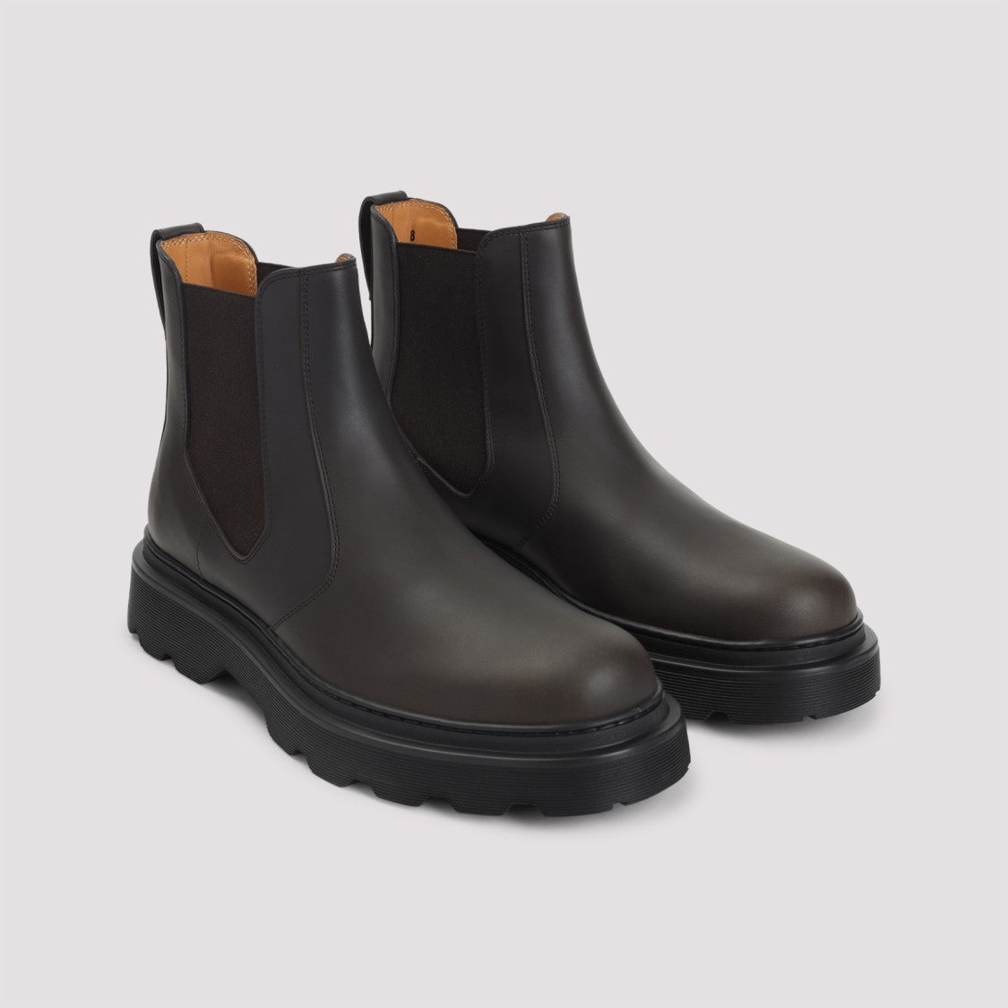 Black Leather Ankle Boots