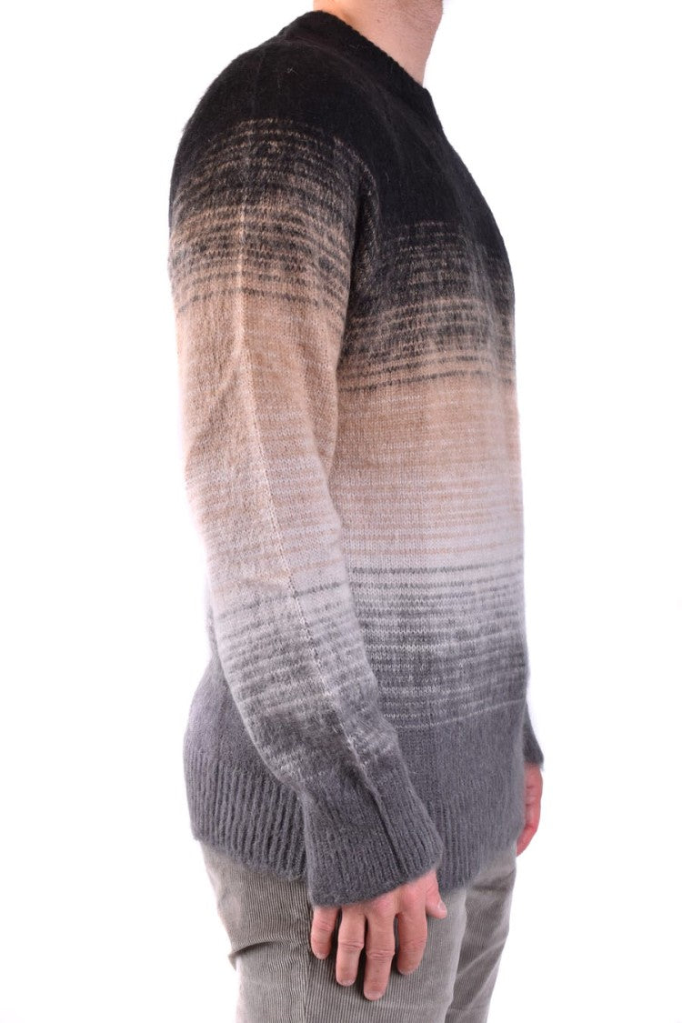 Multicolor Gradient Knit Sweater