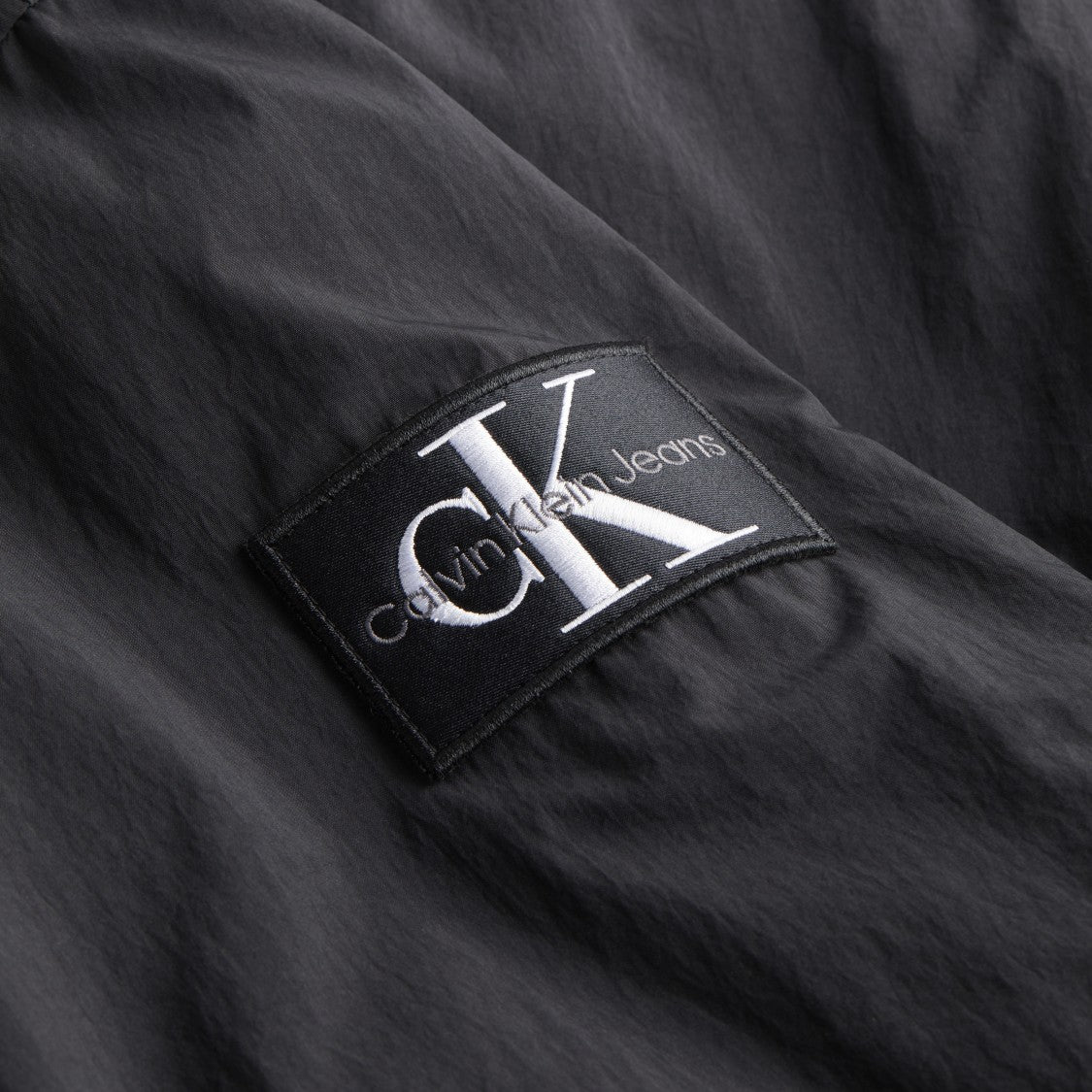 Soft Curled Nylon Jacket With Hood