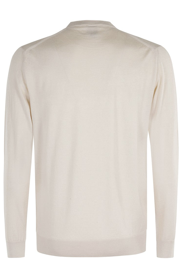 Double Neck Crewneck Sweater