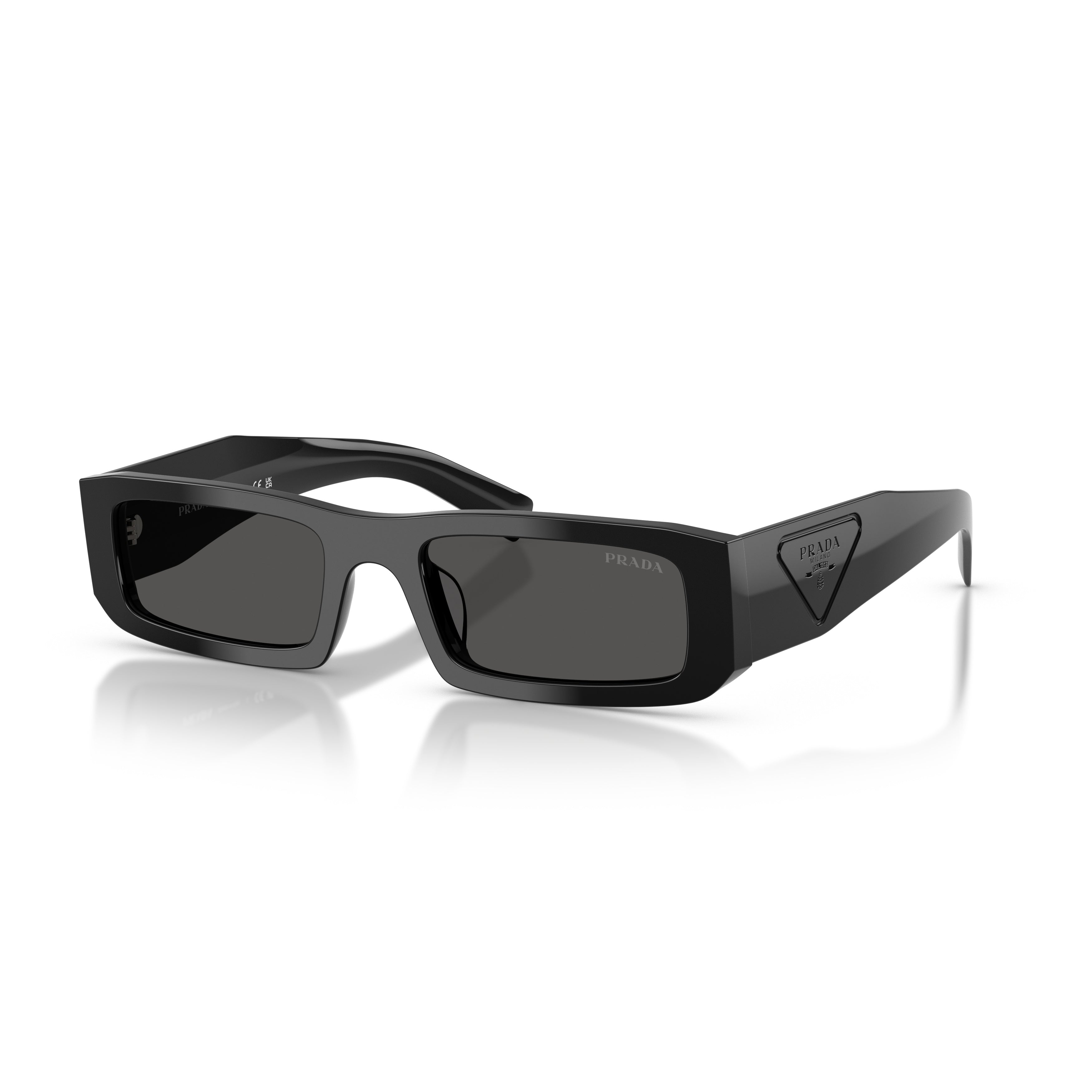 0pr D09sd Rectangular Frame Acetate Sunglasses