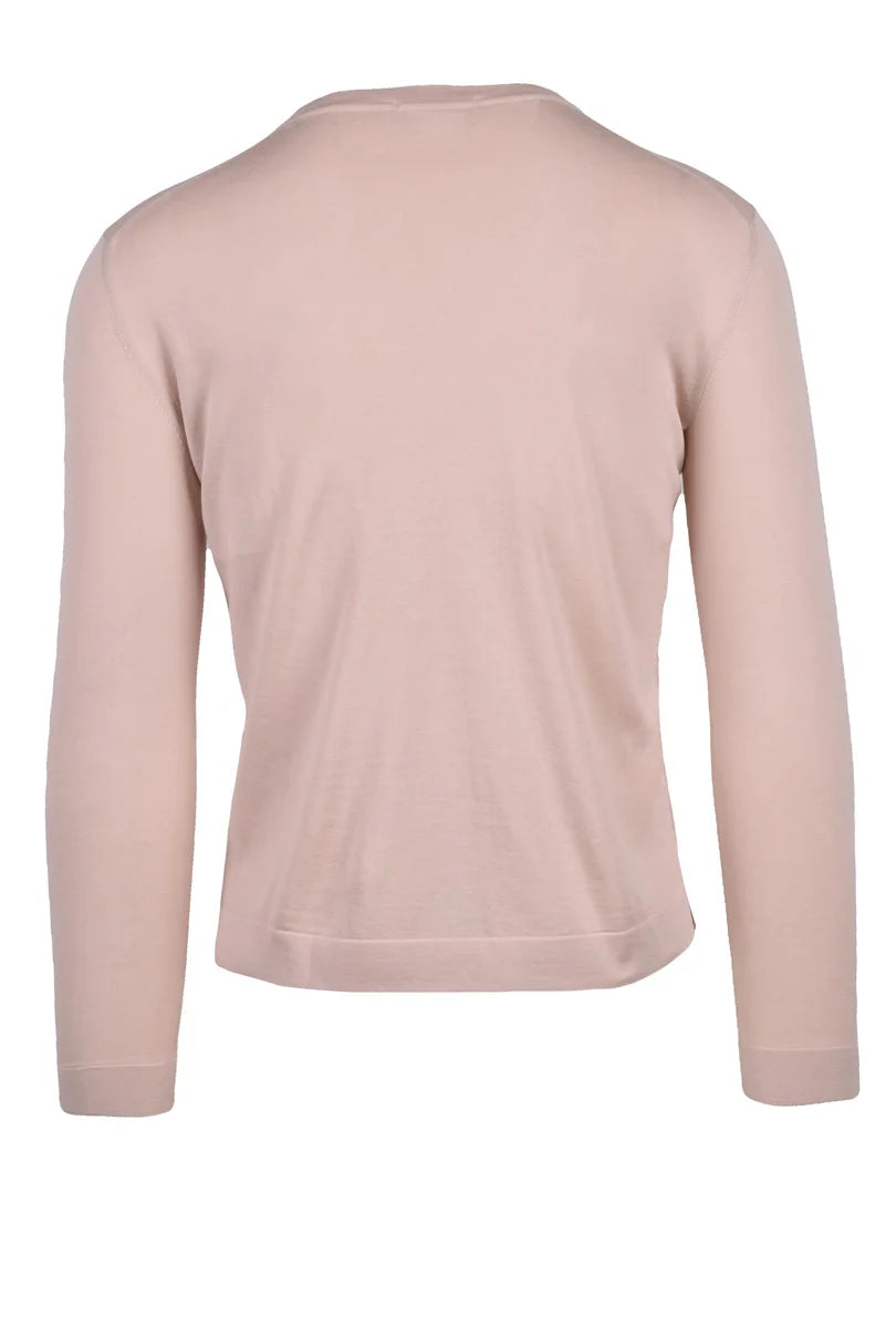 Crew Neck Sweater - Old Rose