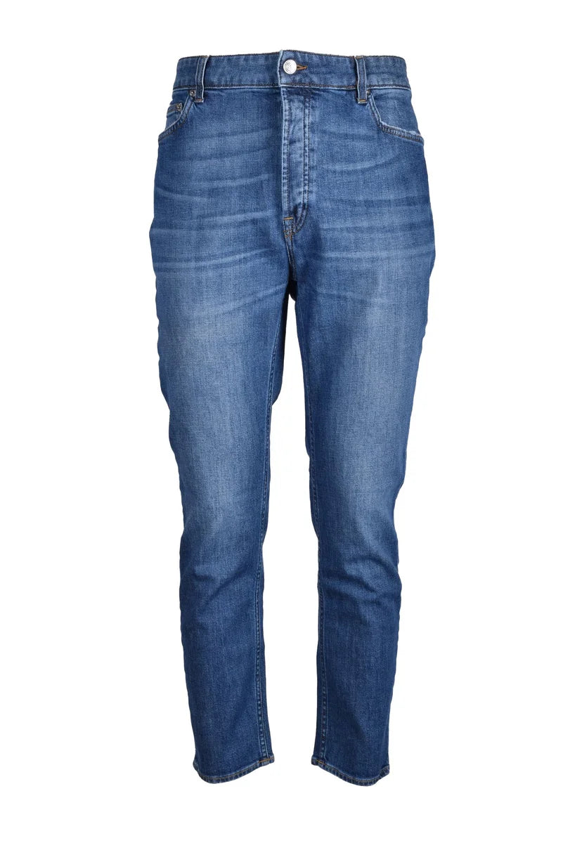 Blue Recycled Stretch Jeans