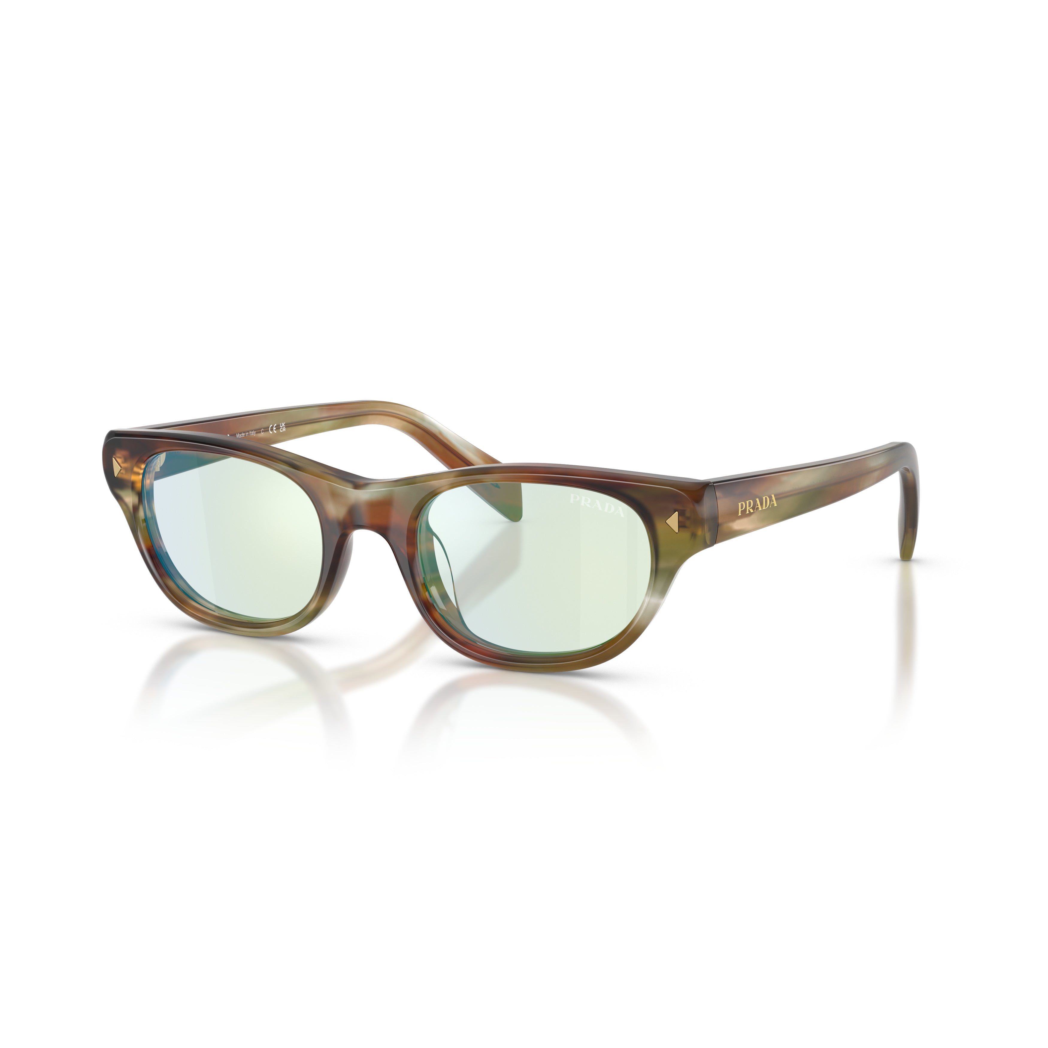 0pr C08s Rectangular Acetate Sunglasses