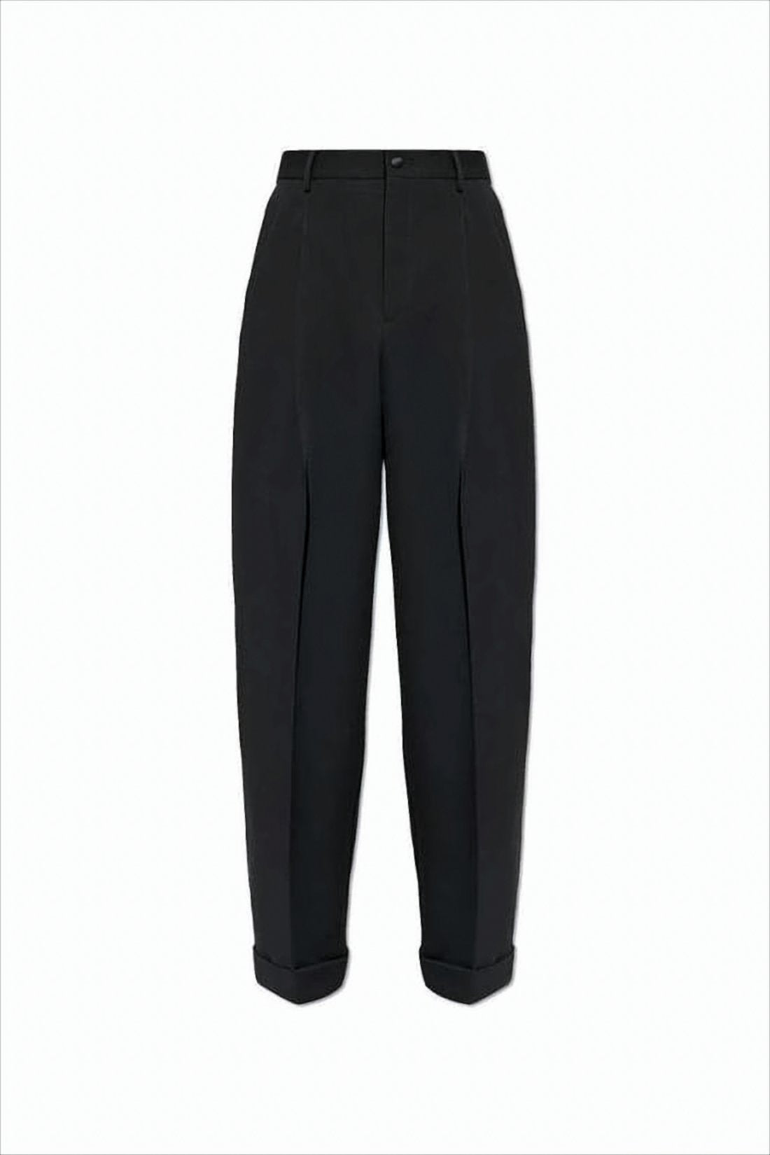 Wide-Leg Suit Pants