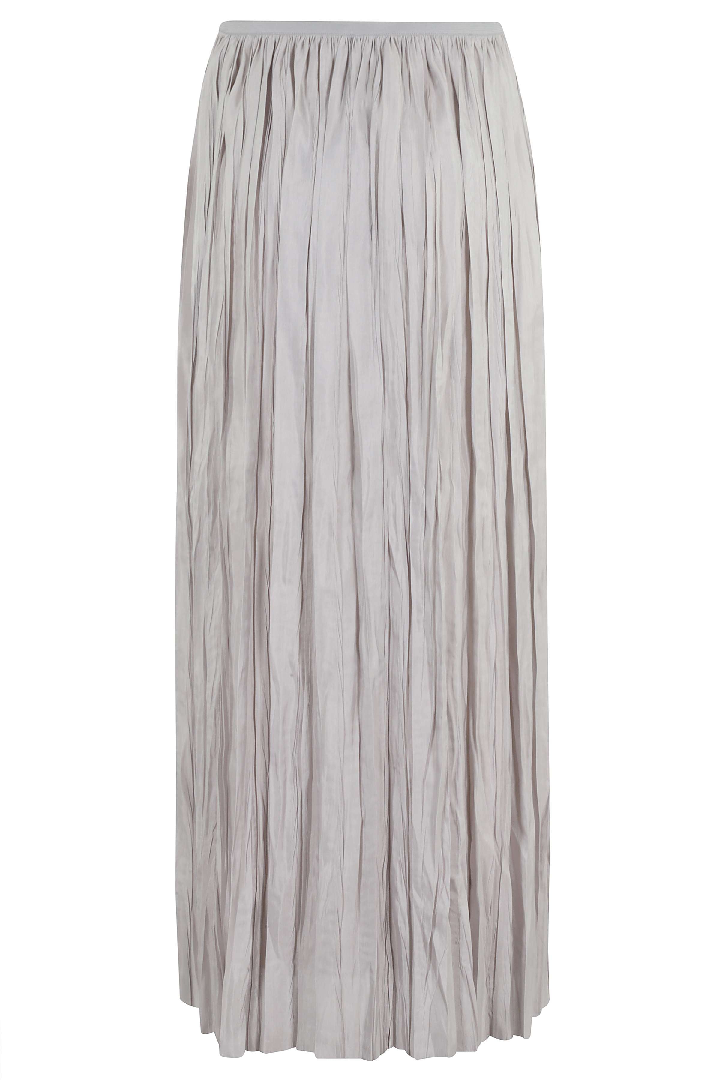 Long Pleated Skirt