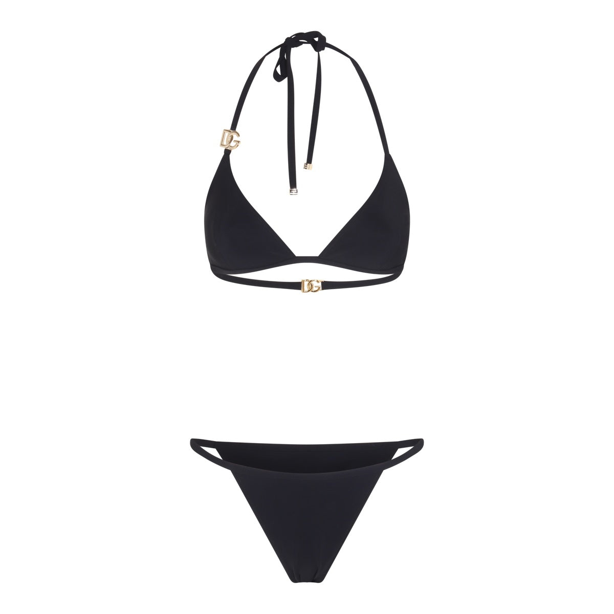 Black Top and Bottom Bikini
