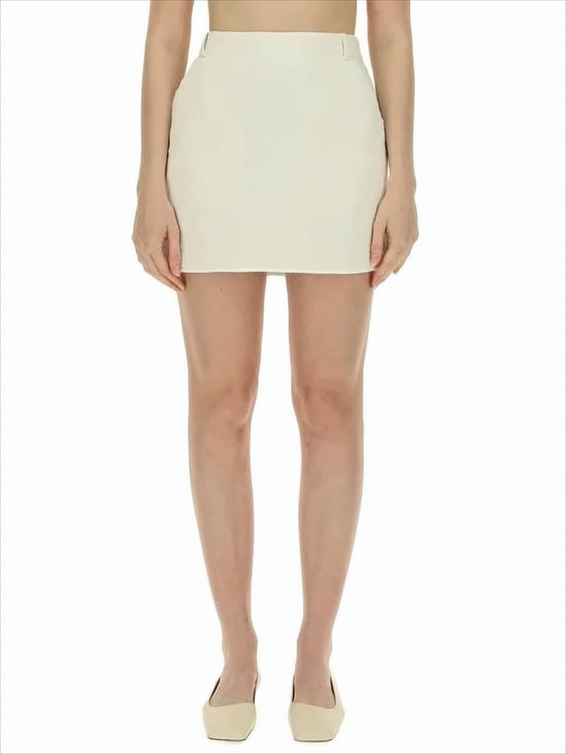 Light Beige Short Skirt