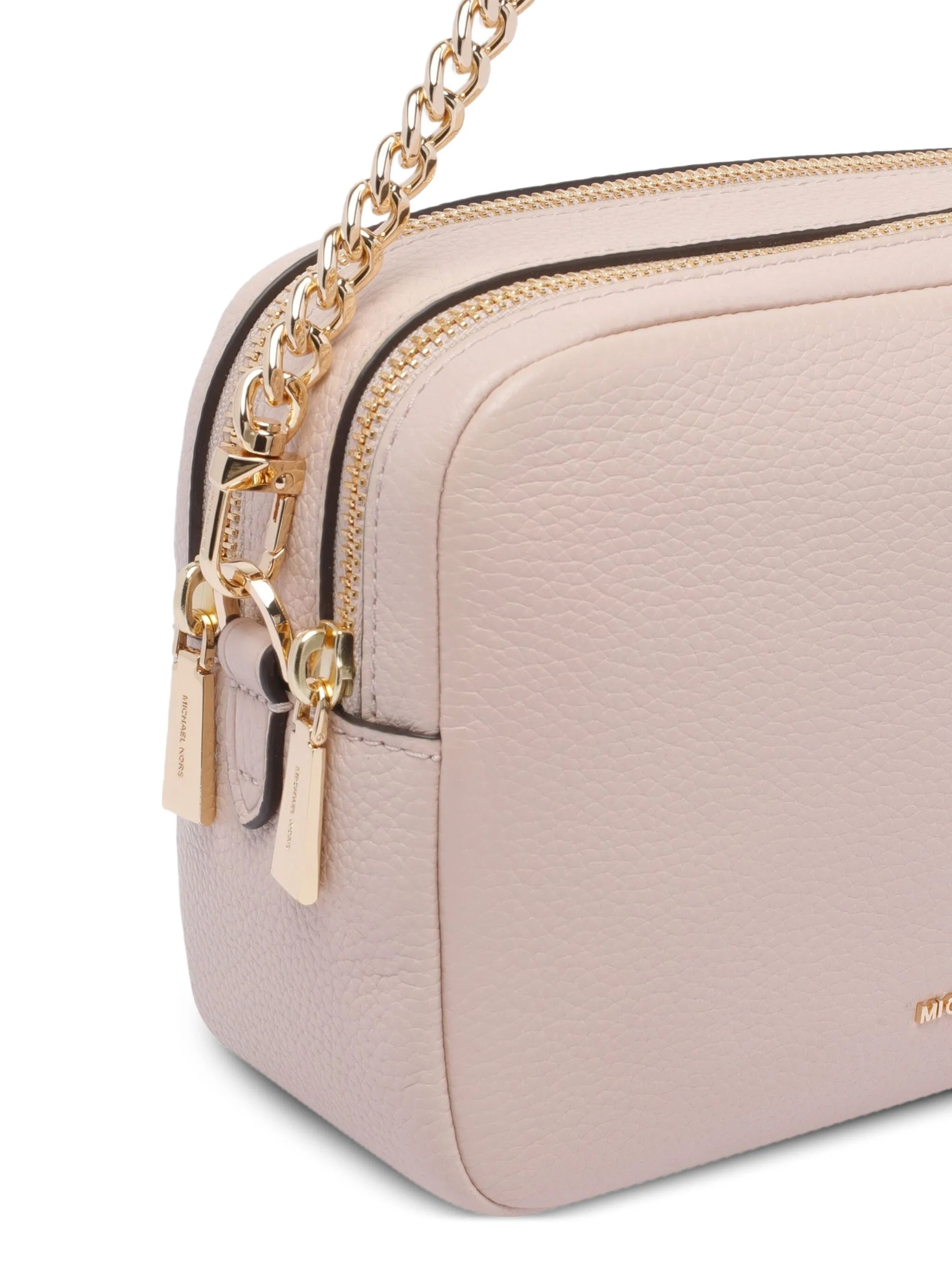 Leather Rectangular Shoulder Chain Handle Bag