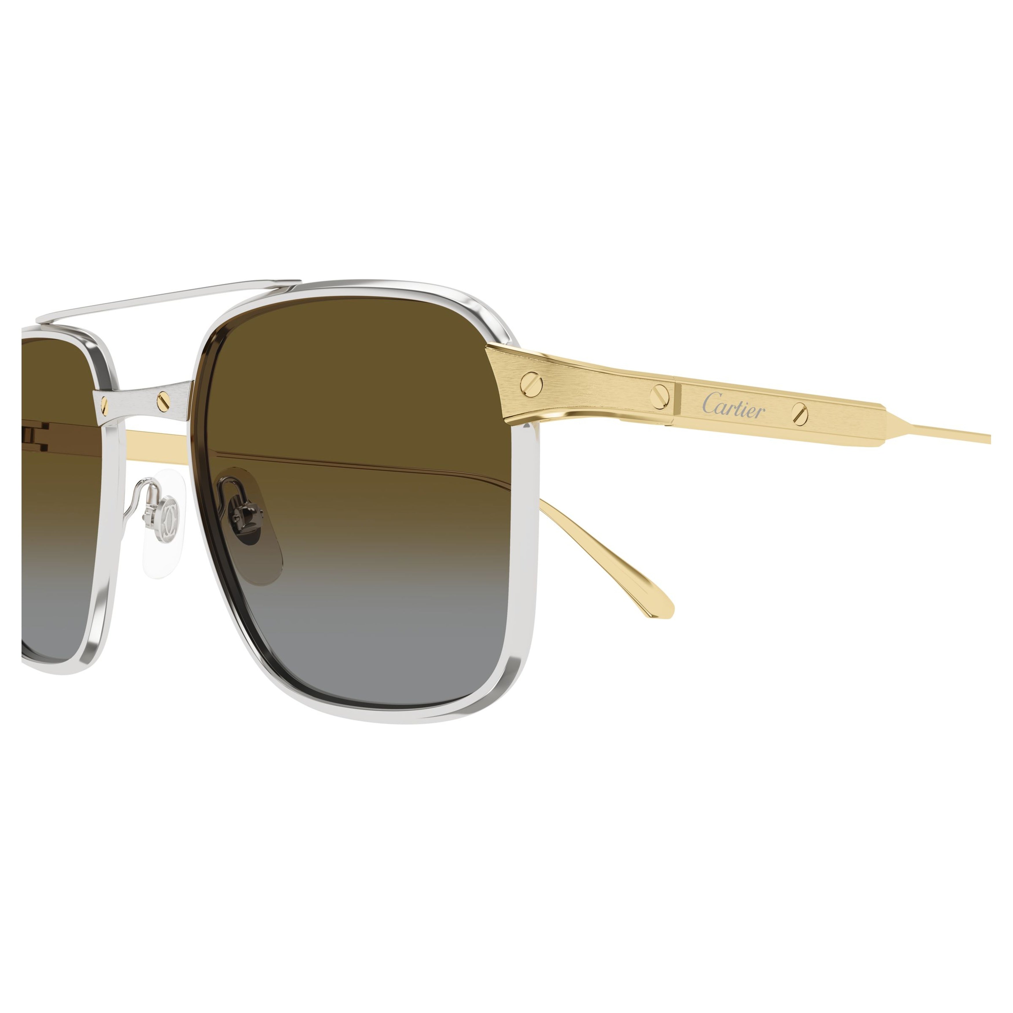 Ct0610s Square Titanium Sunglasses
