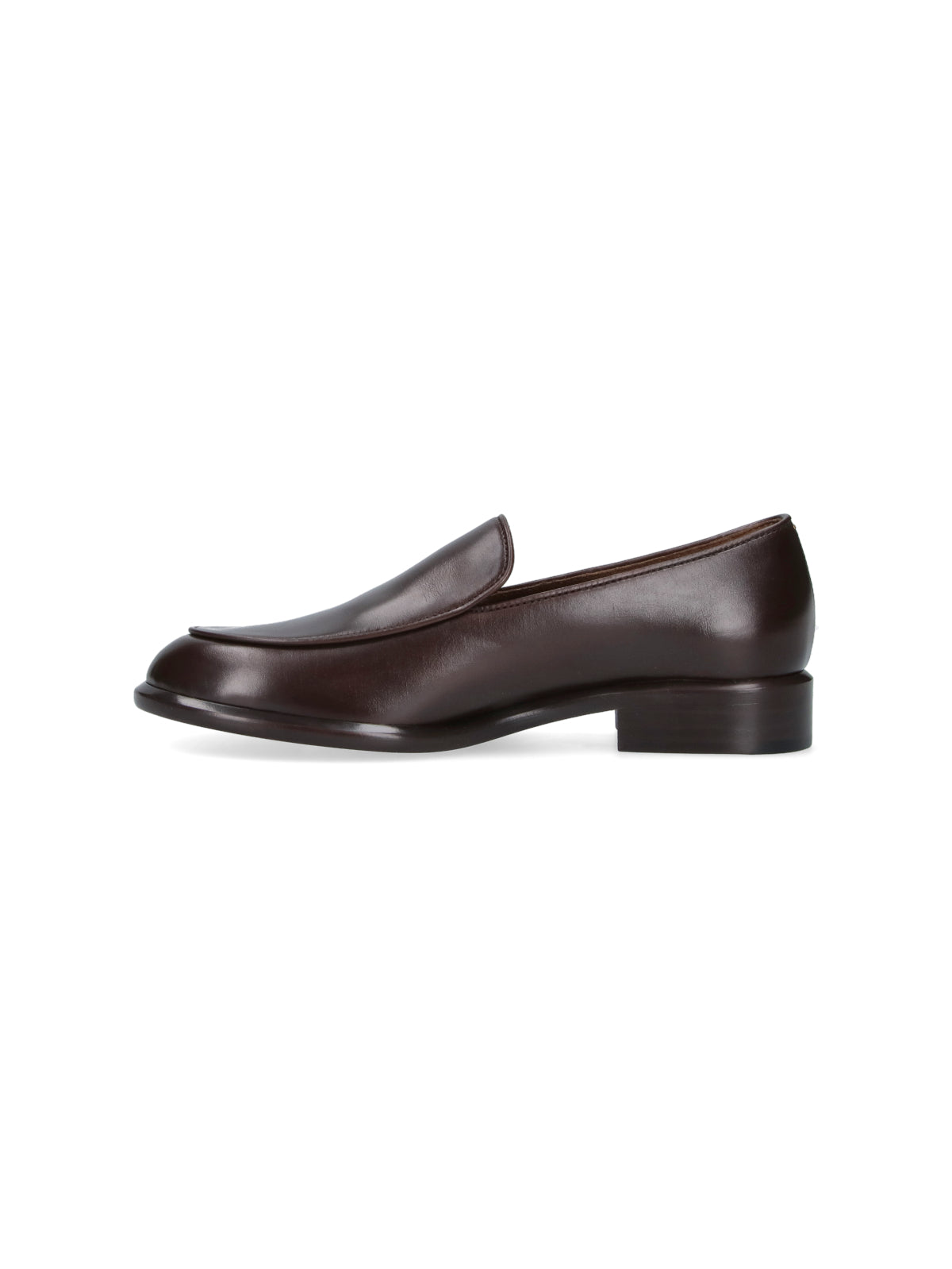 Brown Miles Rounded Toe Moccasins