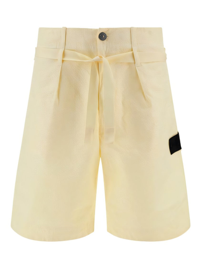 Relaxed Fit Shorts with Textured Finish