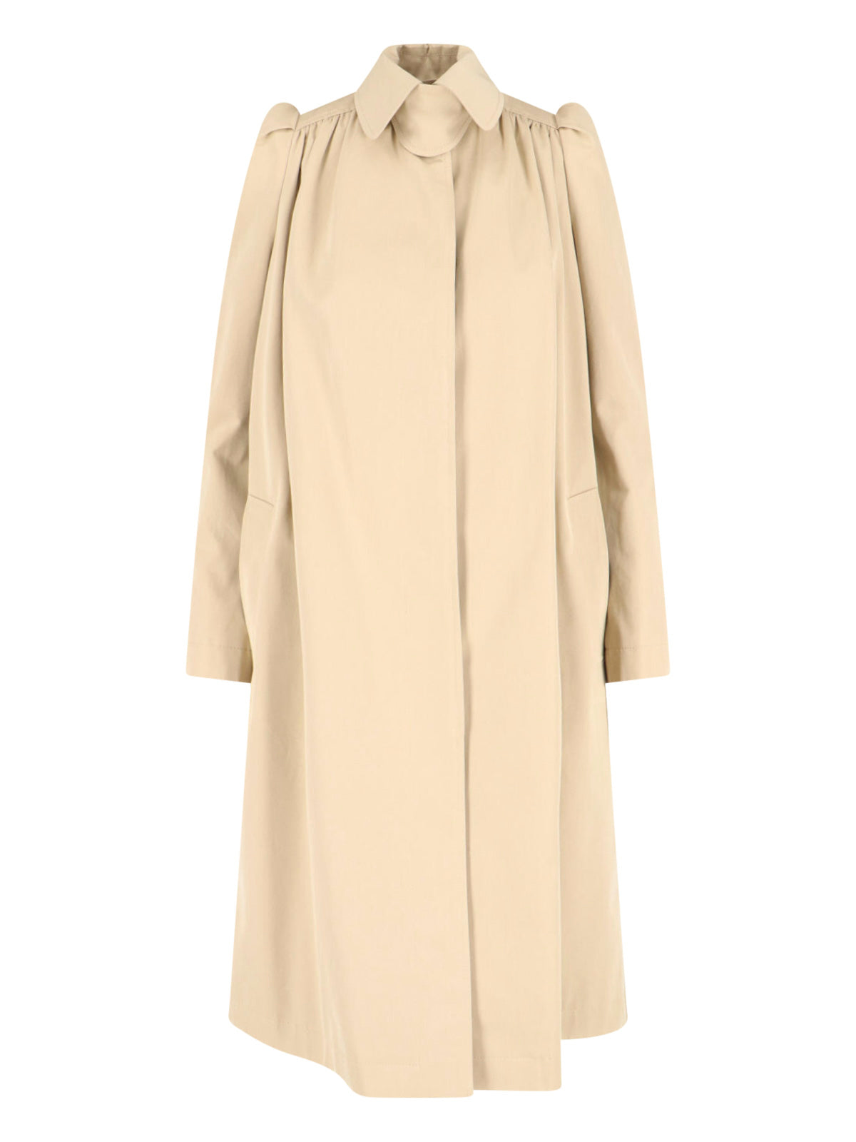 Akexander Mcqueen Cotton Trench Coat