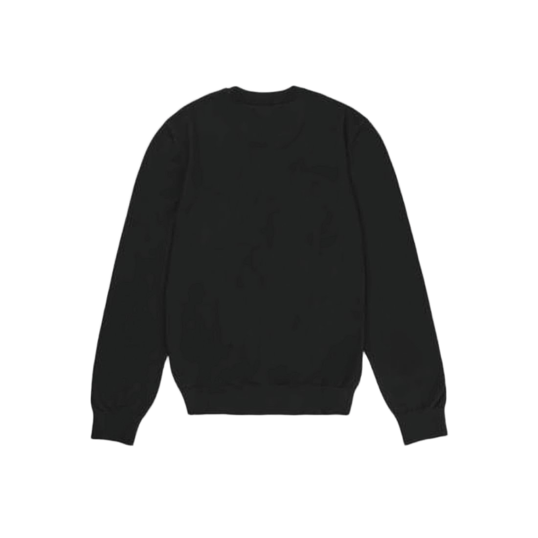 Classic Crewneck Sweater in Solid Black