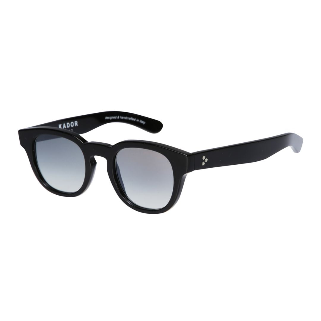 Kosmo Star Classic Rounded Frame Sunglasses with Star Accents