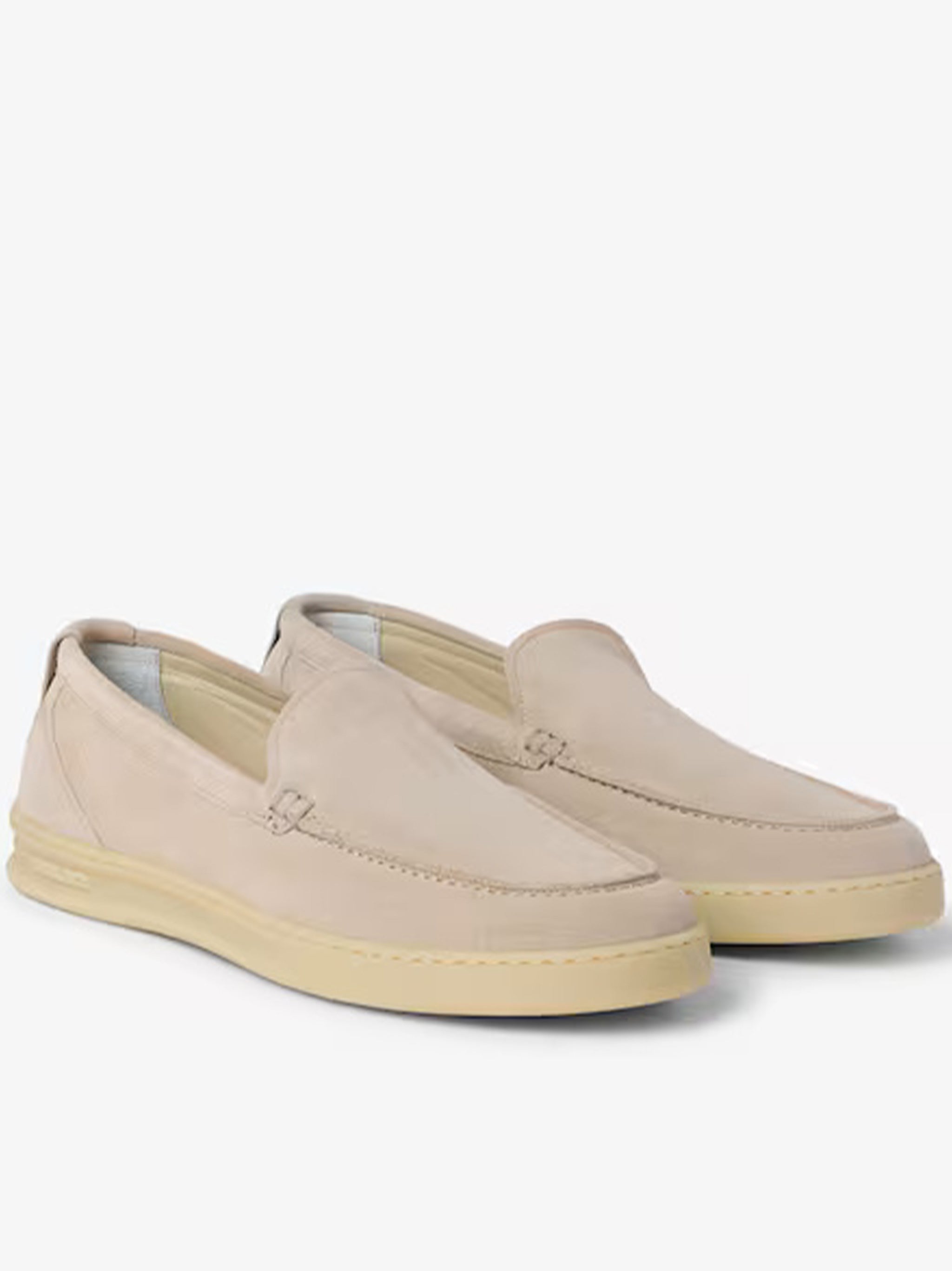 Double U.T Slip-On Camoscio Suede Loafers