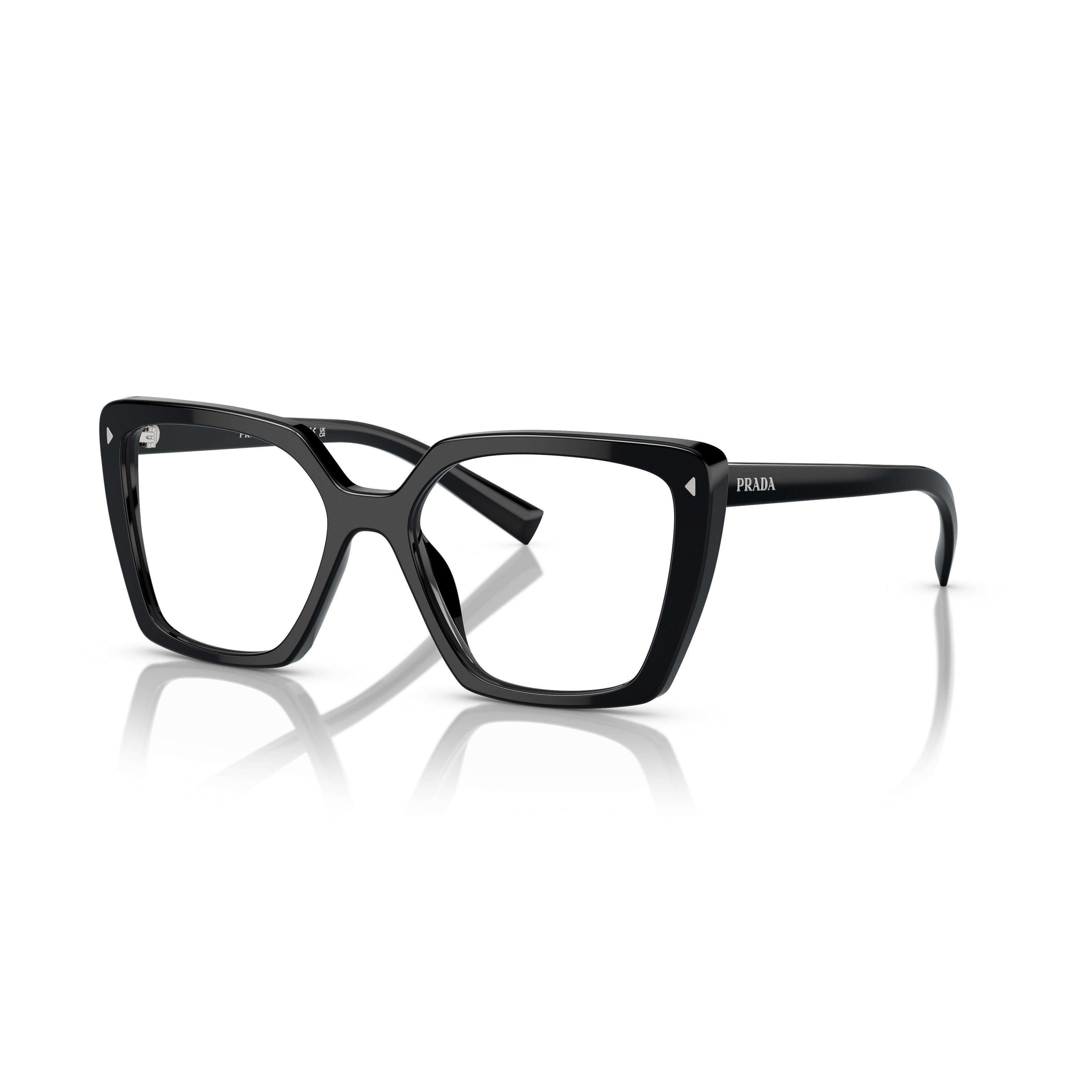 0pr 16zv Bold Oversized Square Frame Eyeglasses