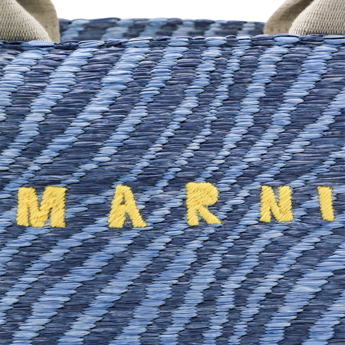 Blue Patterned Tote Bag