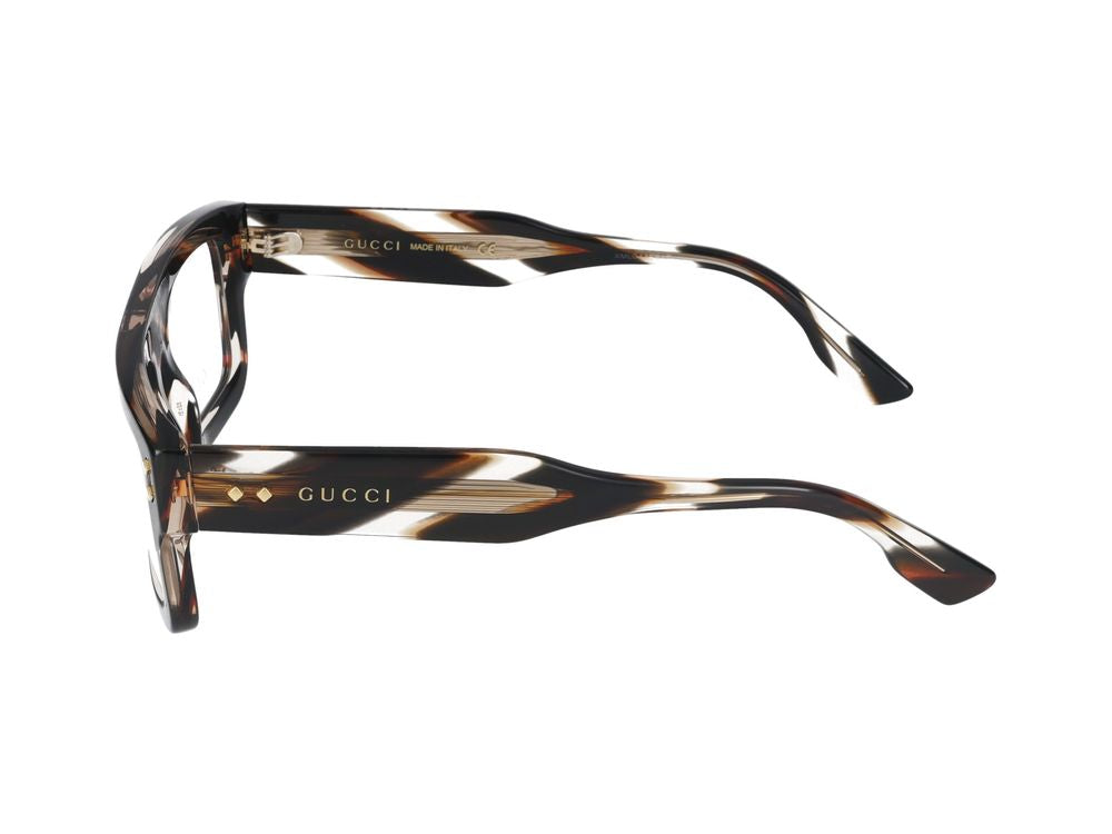 Eyeglasses Gucci GG1085O 002 havana havana transparent 52/21/145