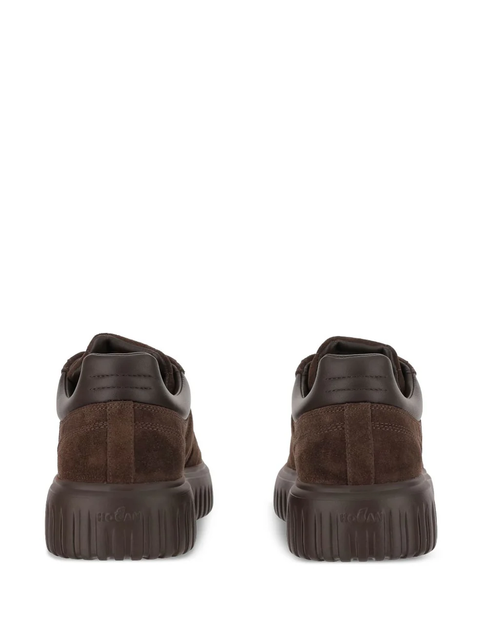 H-Stripes H Lace-Up Shoes With Calfskin Finish